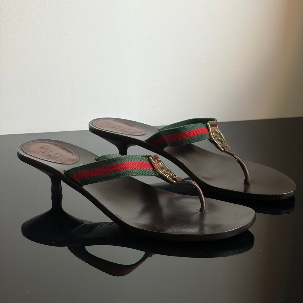 Gucci Logo Sandals