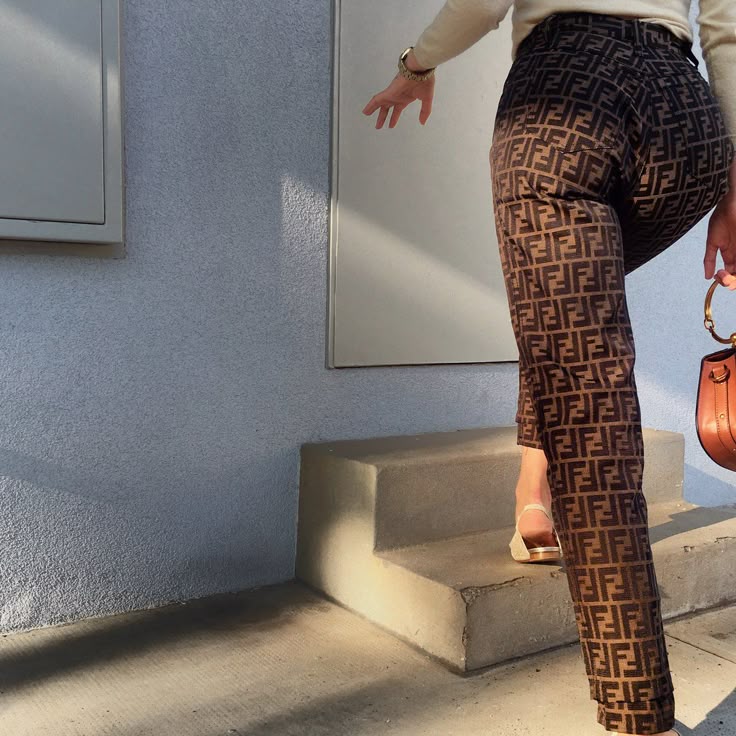 Fendi Monogram Pants