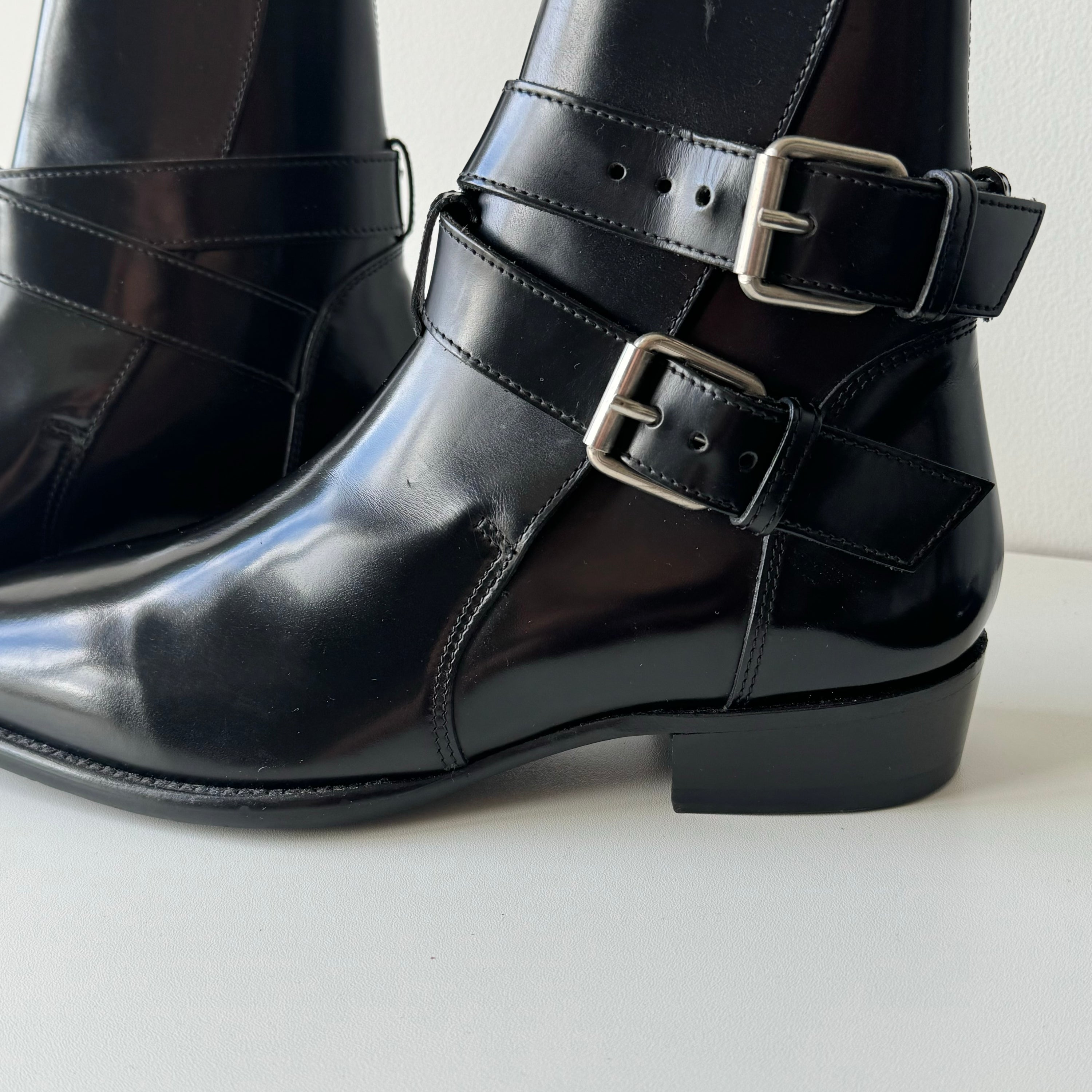 Amiri Leather Boots