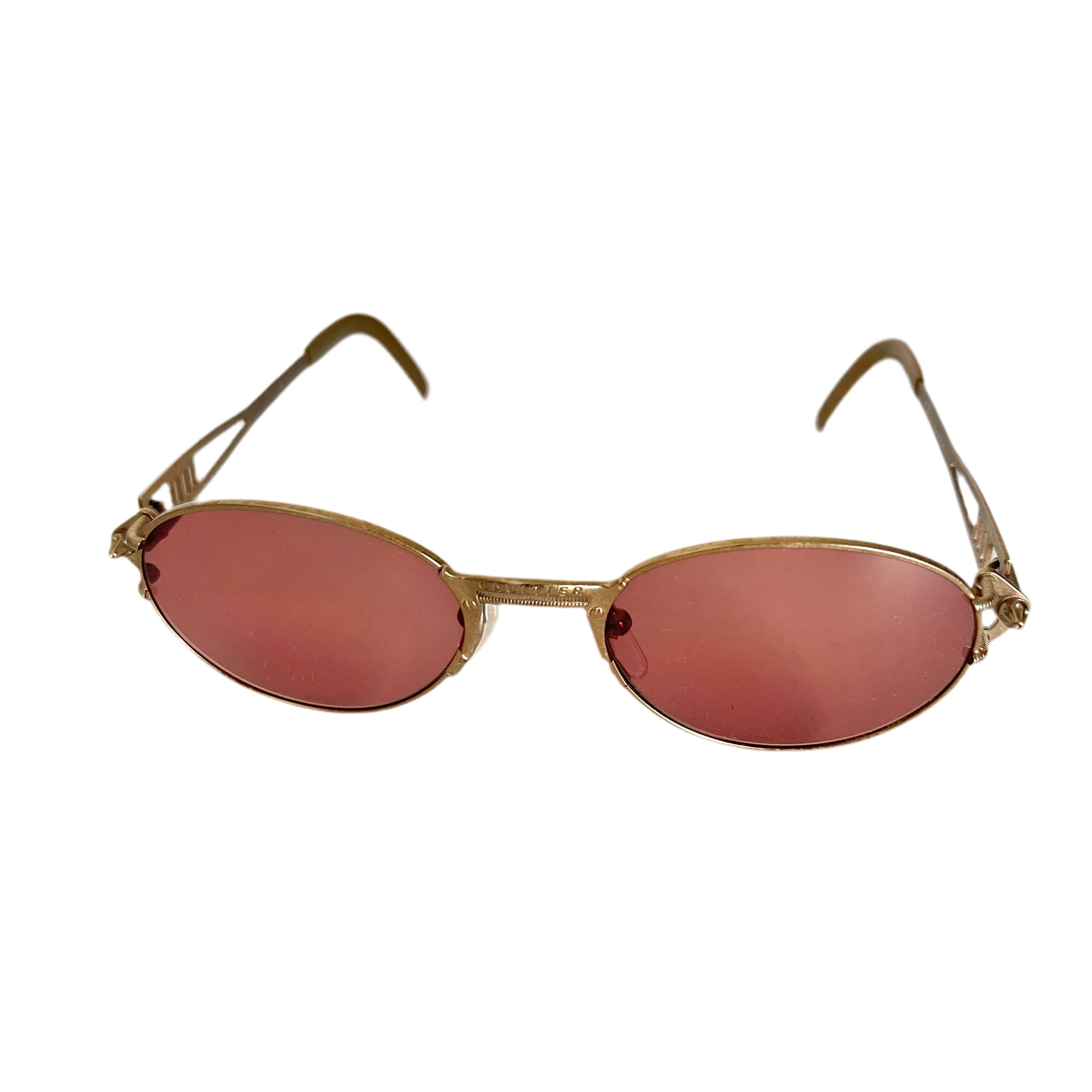 Jean Paul Gaultier 56-6101 Red Sunglasses