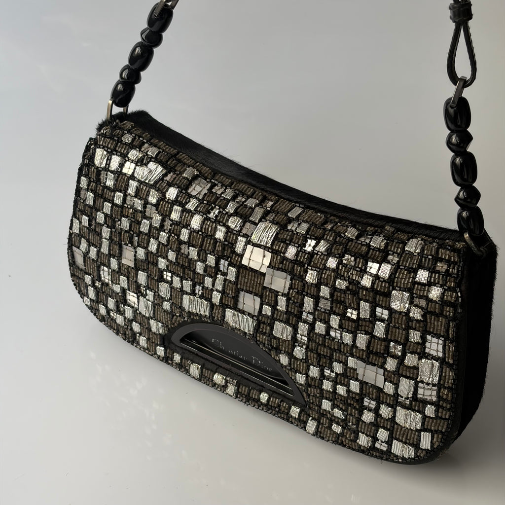 Christian Dior by John Galliano Sequin Malice Bag