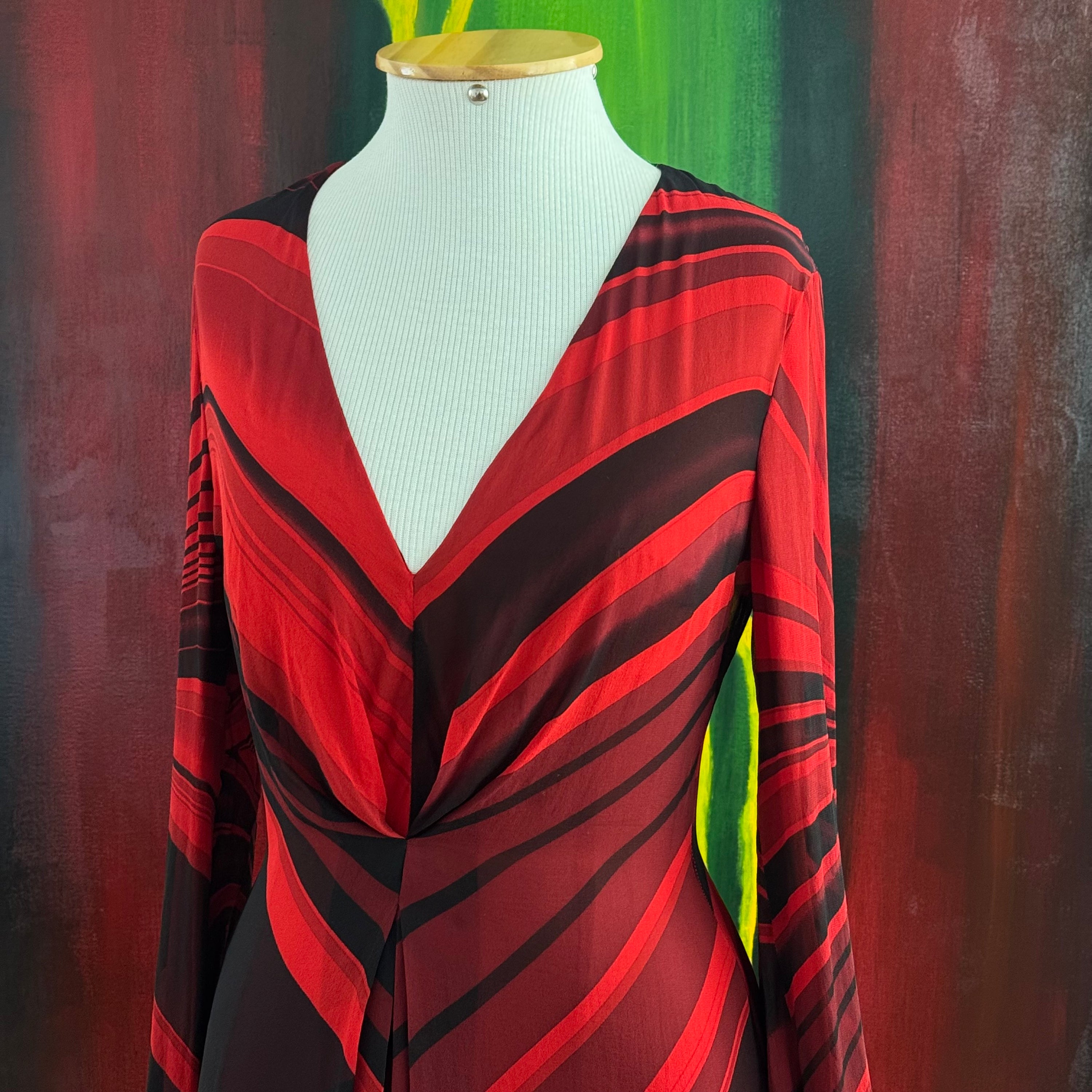 Gianni Versace Couture 2000 F/W Silk Dress