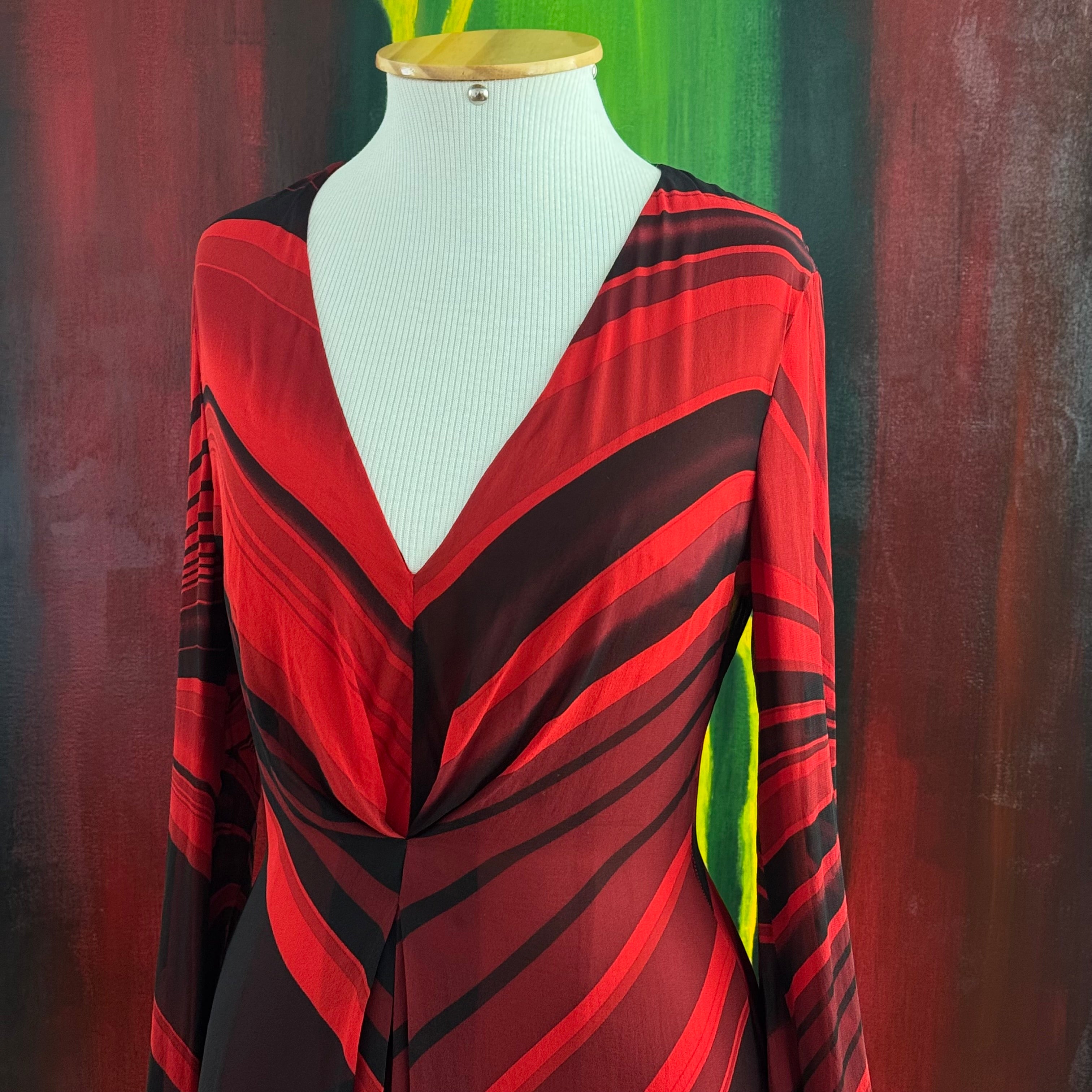 Gianni Versace Couture 2000 F/W Silk Dress