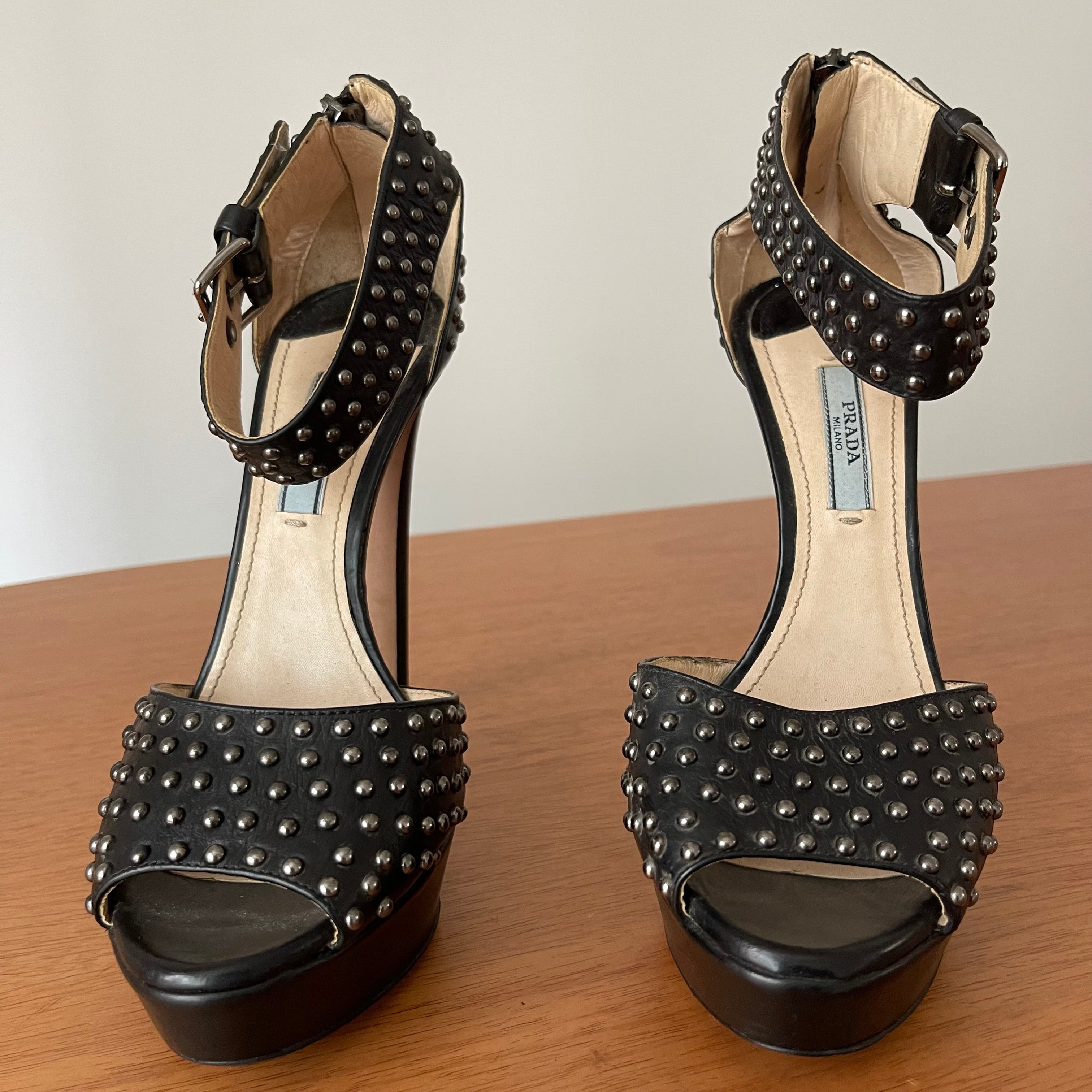 Prada 2000’s Studded Heels