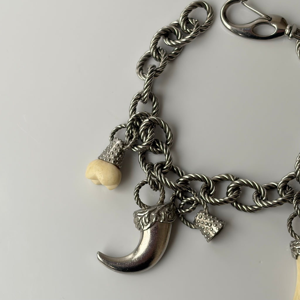 Roberto Cavalli Charms Bracelet