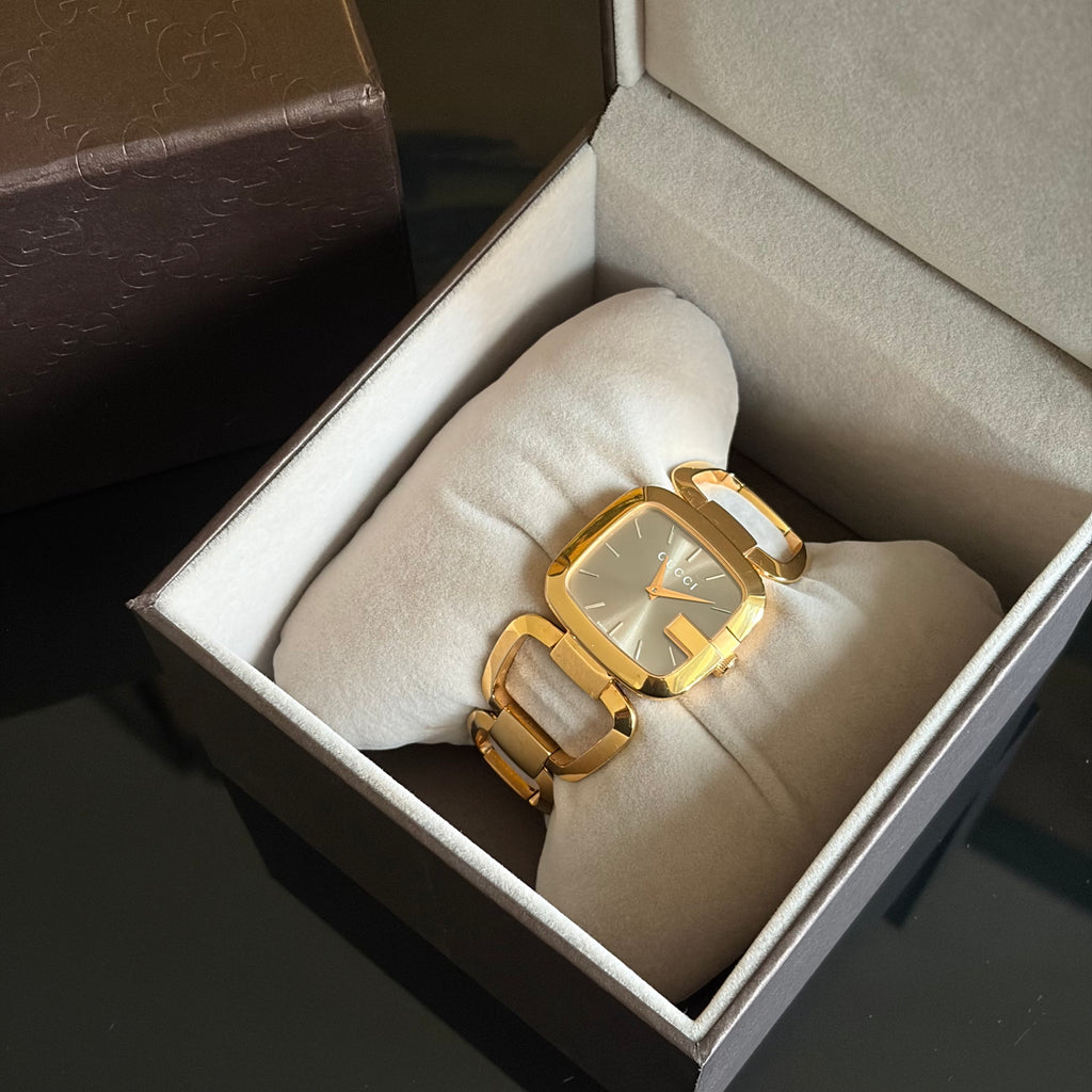 Gucci G-Gucci Gold Watch