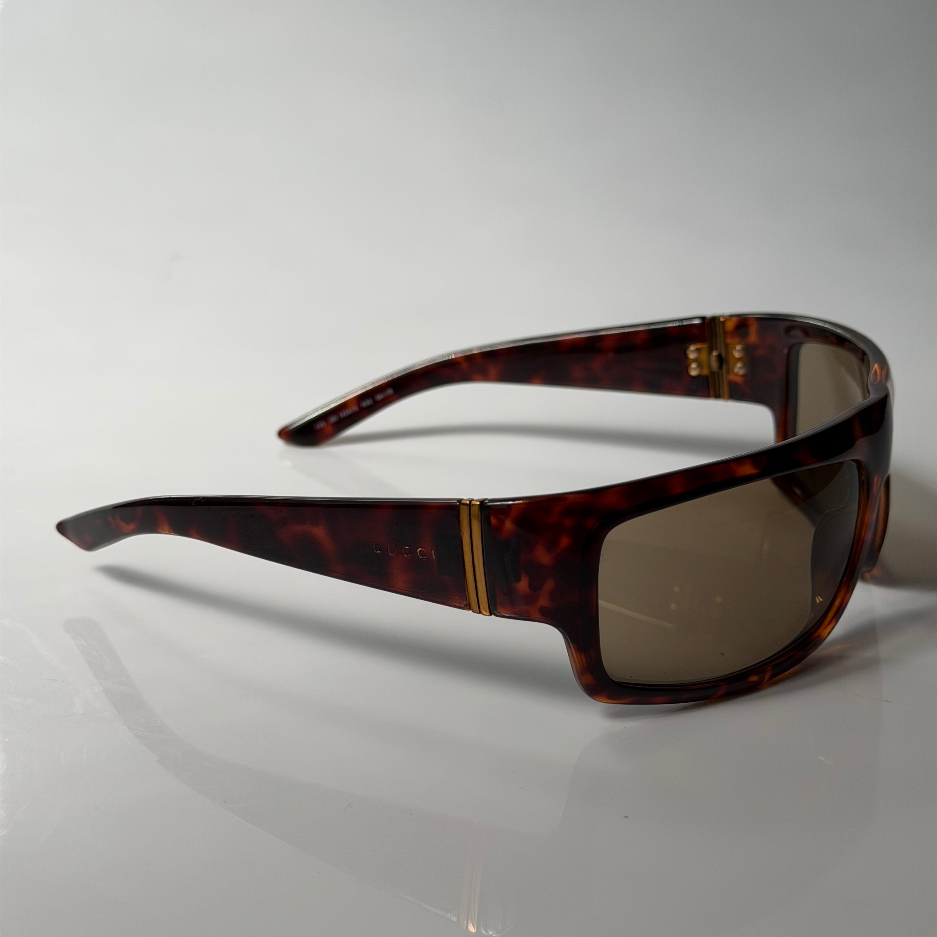 Gucci Tortoise 2000s Sunglasses