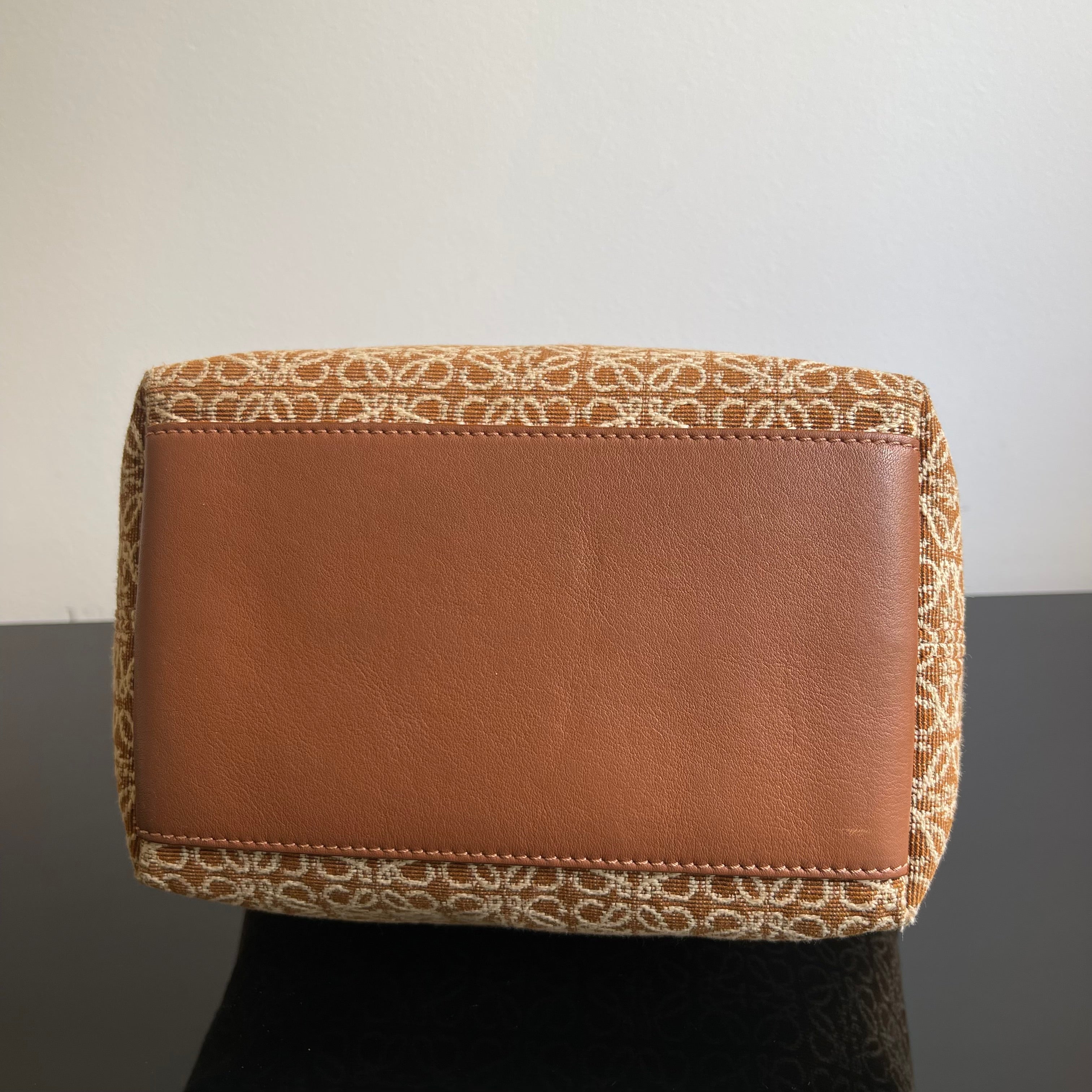 Loewe Cubi Anagram Jacquard Shoulder Bag
