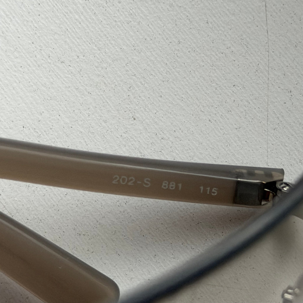 Armani Vintage Clear Sunglasses