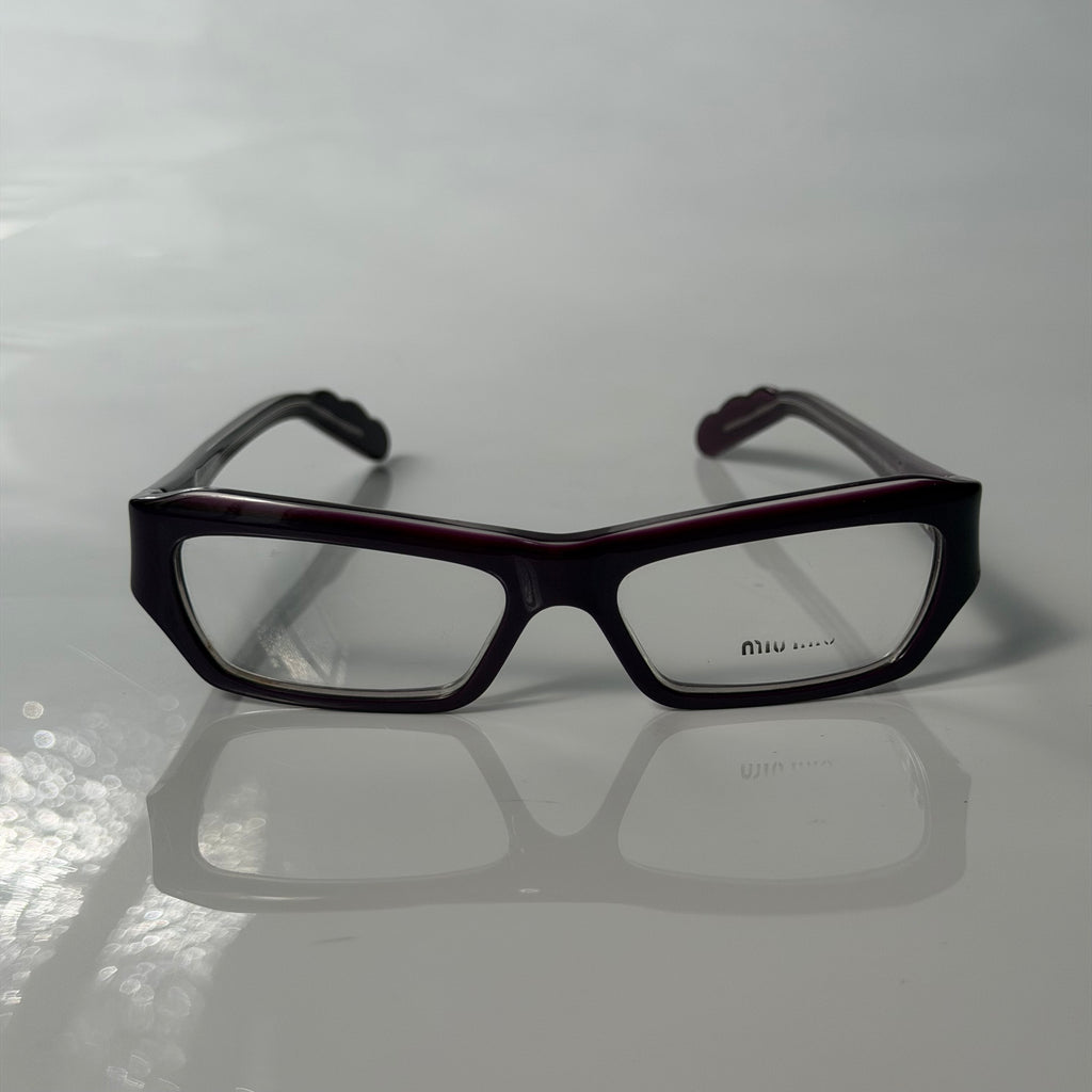 Miu Miu Purple Glasses