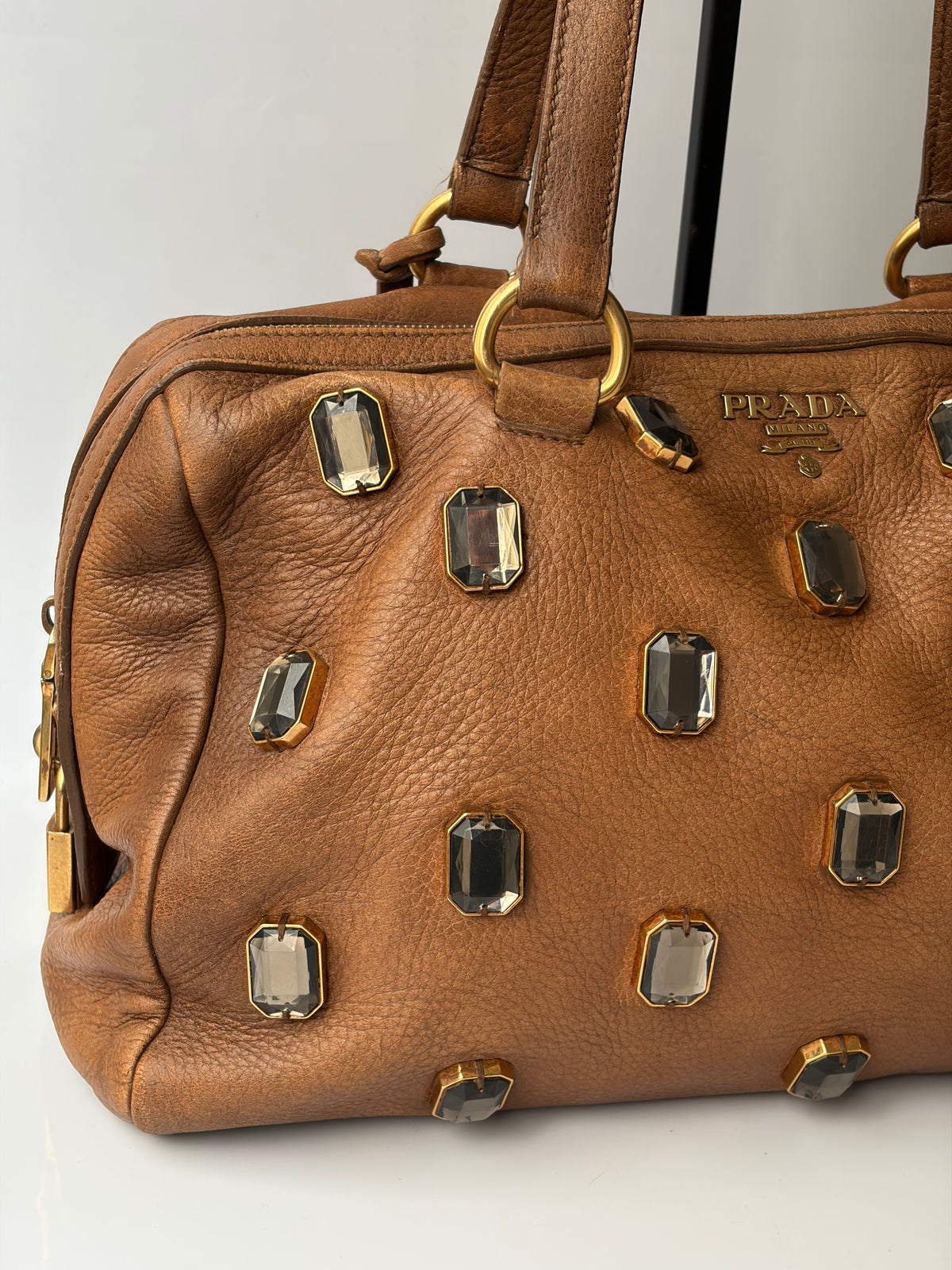 Prada Bauletto Pietre Cervo Bag