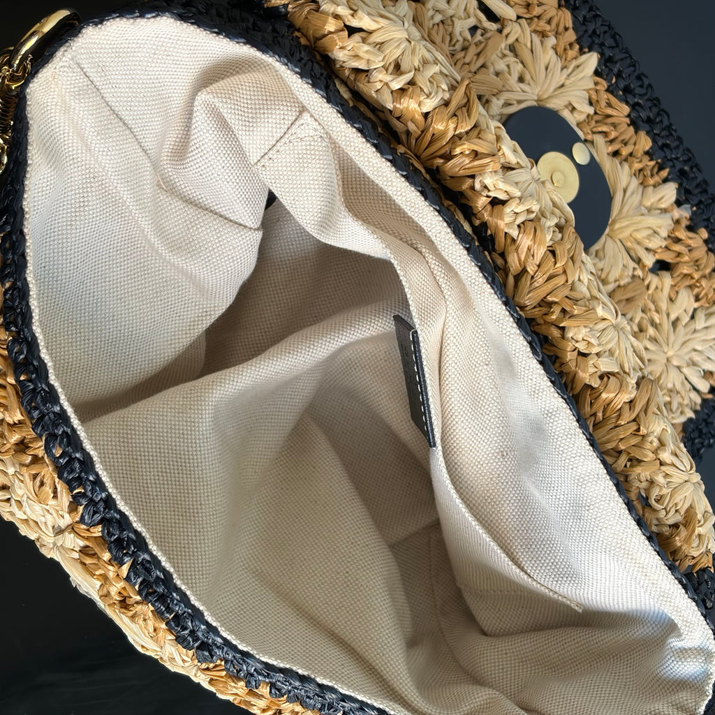 Gucci Marmont Raffia Bag