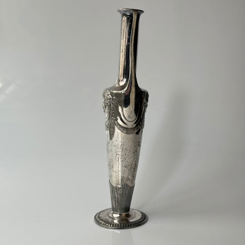 Art Nouveau Pewter Solifleur Vase