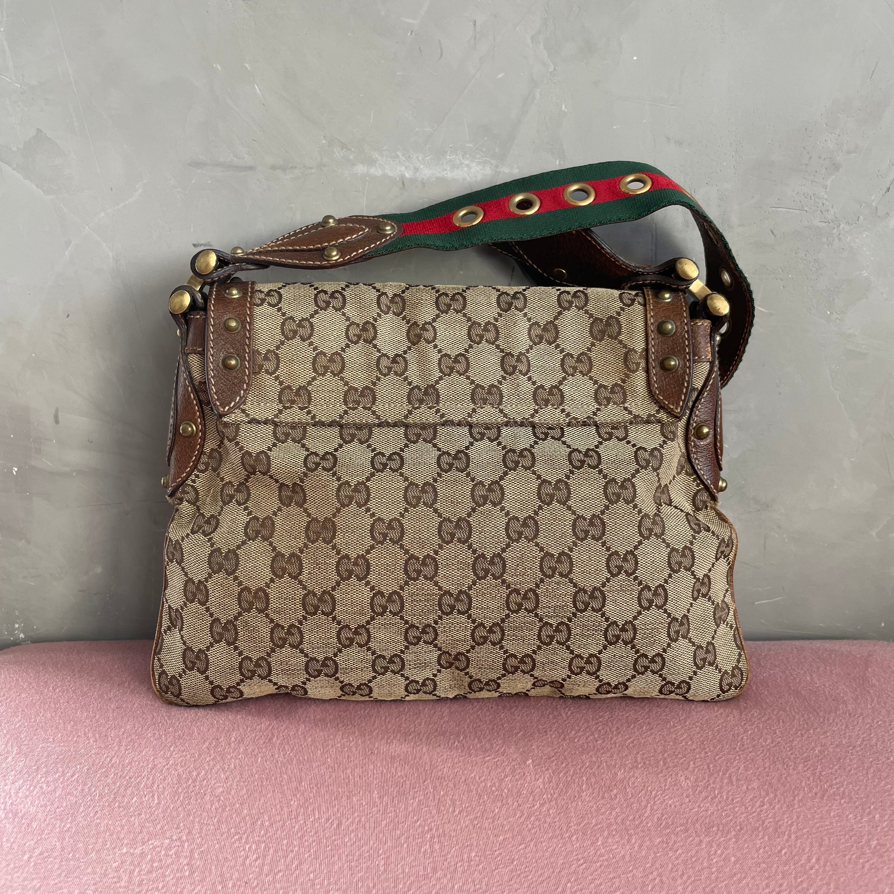Gucci Monogram Shoulder Bag