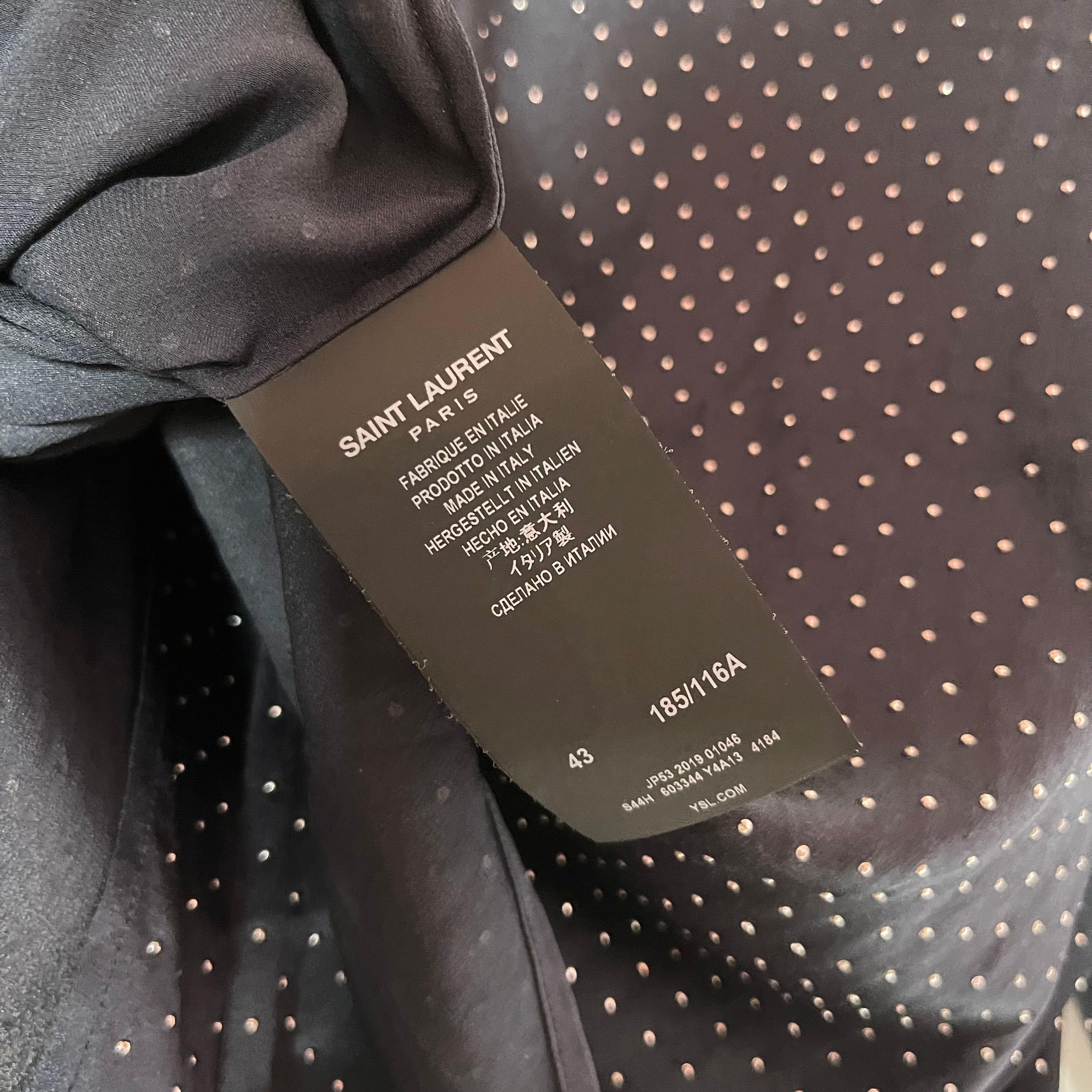 Yves Saint Laurent mini Studs Shirt