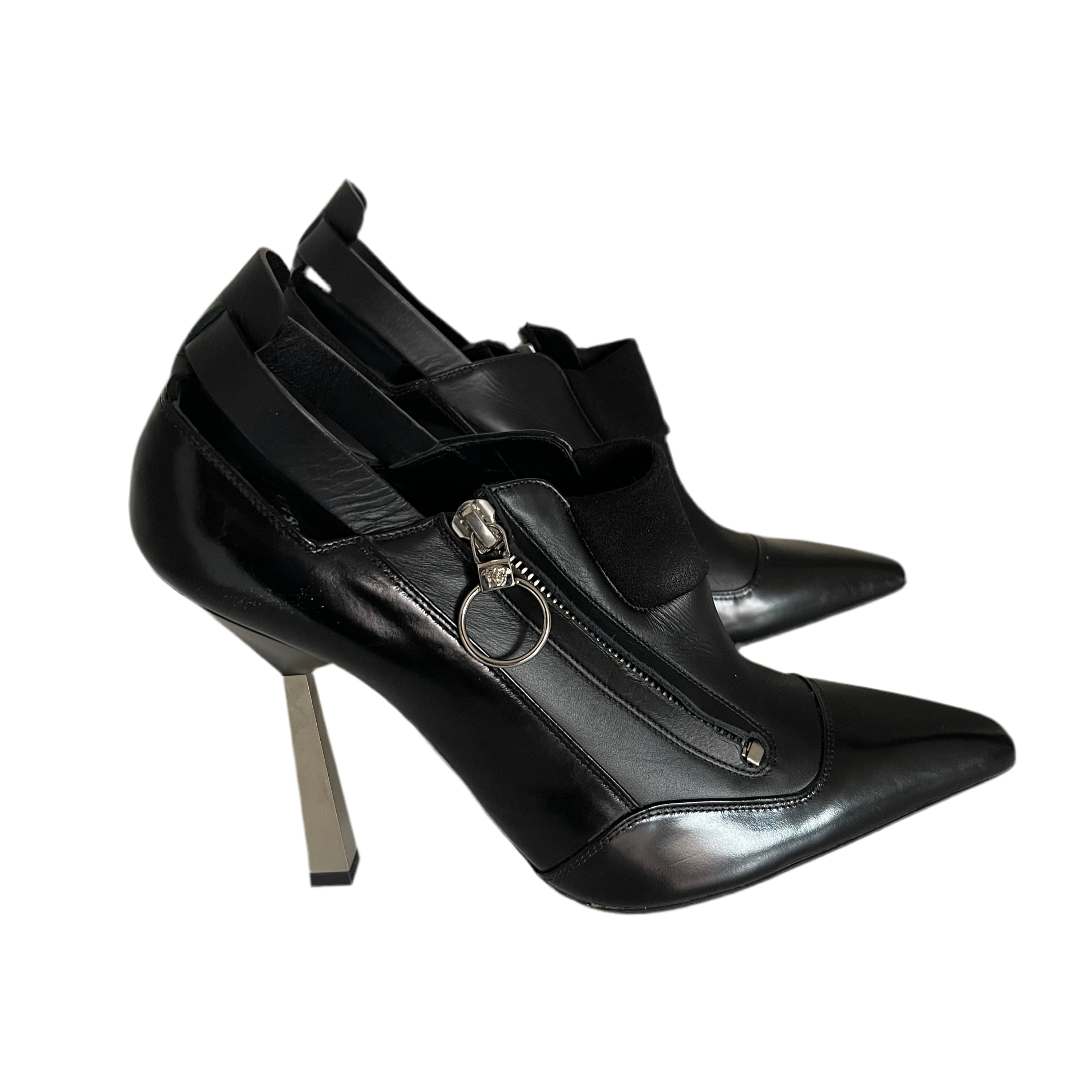 Versace Leather 2016 Runway Heels