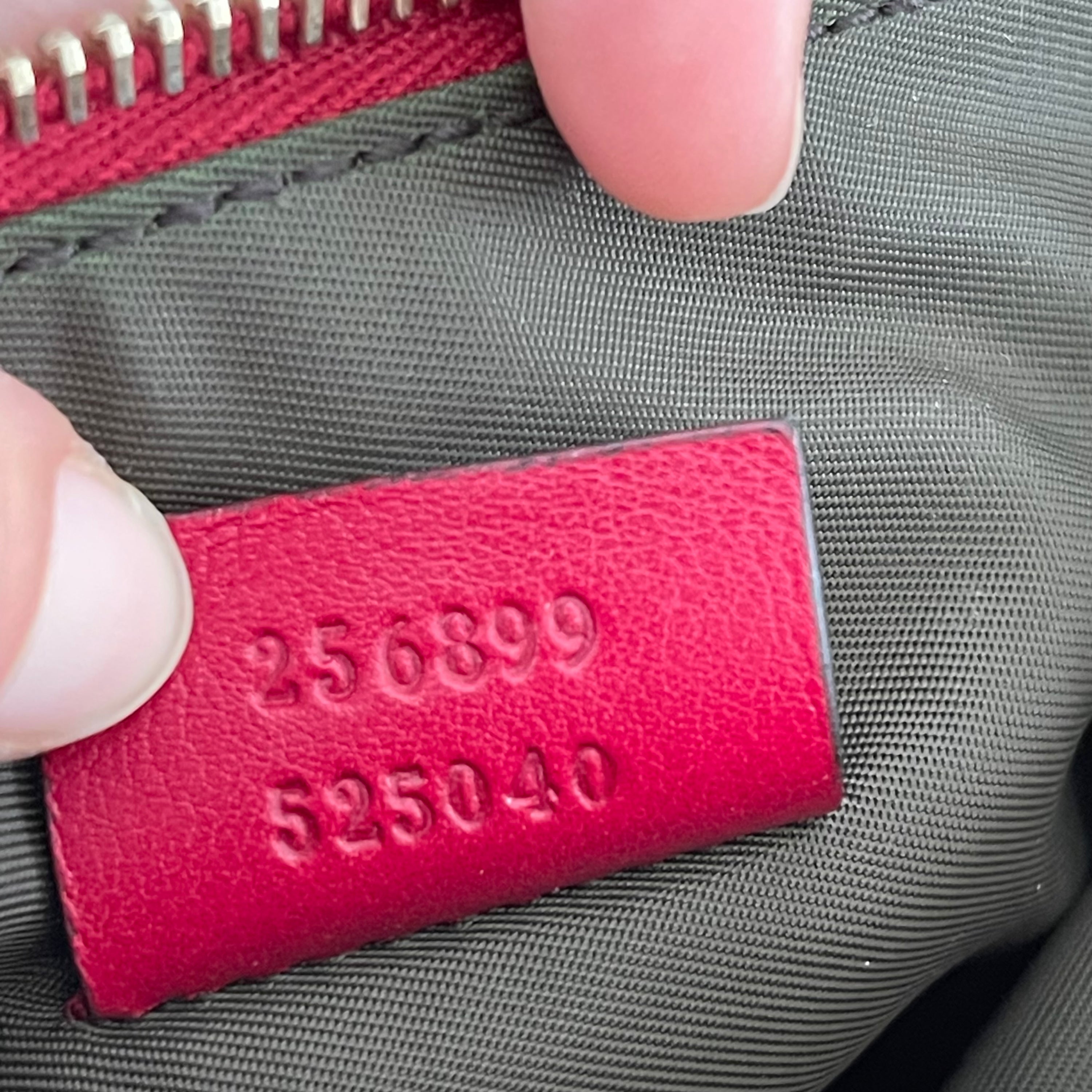 Gucci GG Monogram Supreme Crossbody Bag