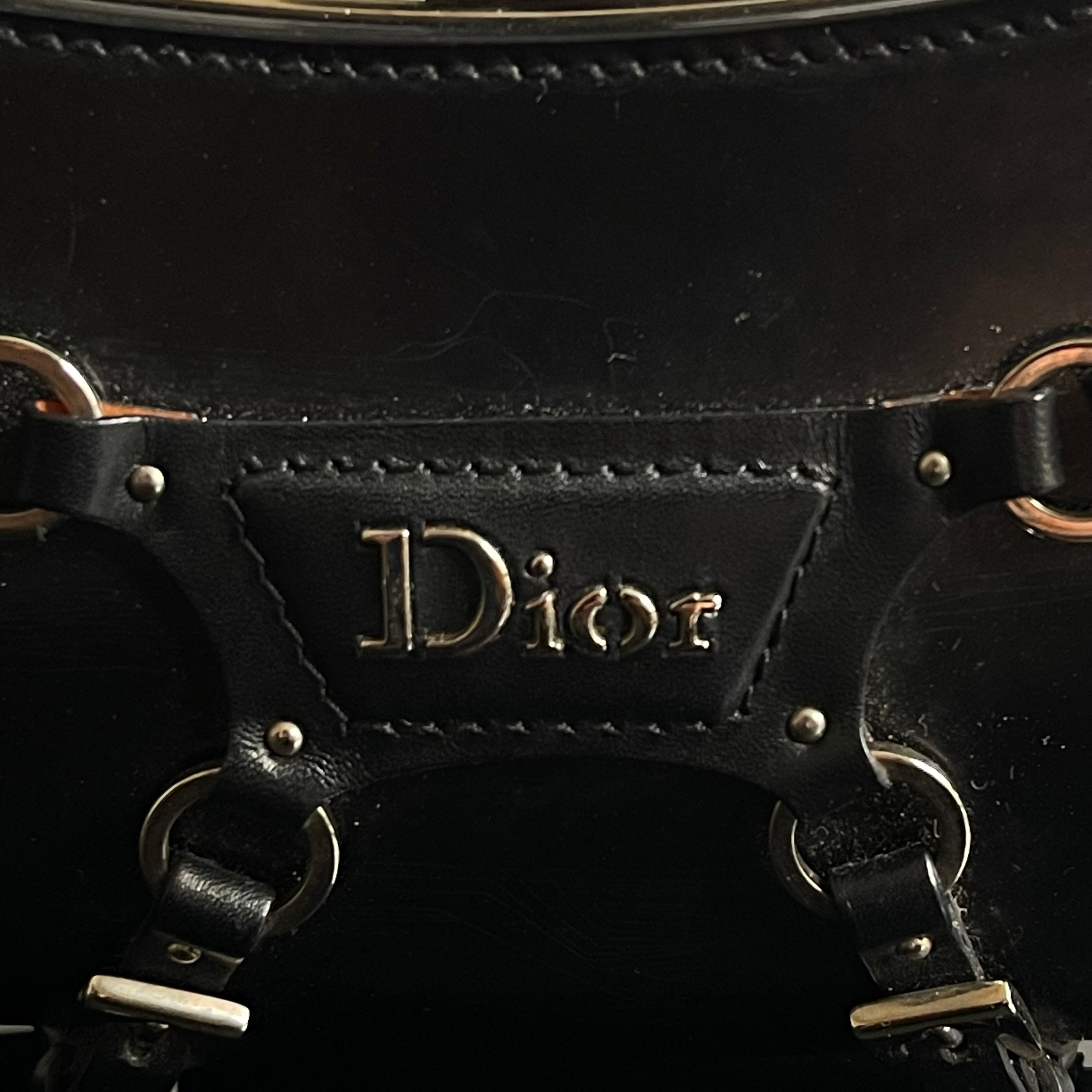 Christian Dior Vintage John Galliano Hardcore Harness Wristlet Clutch Bag