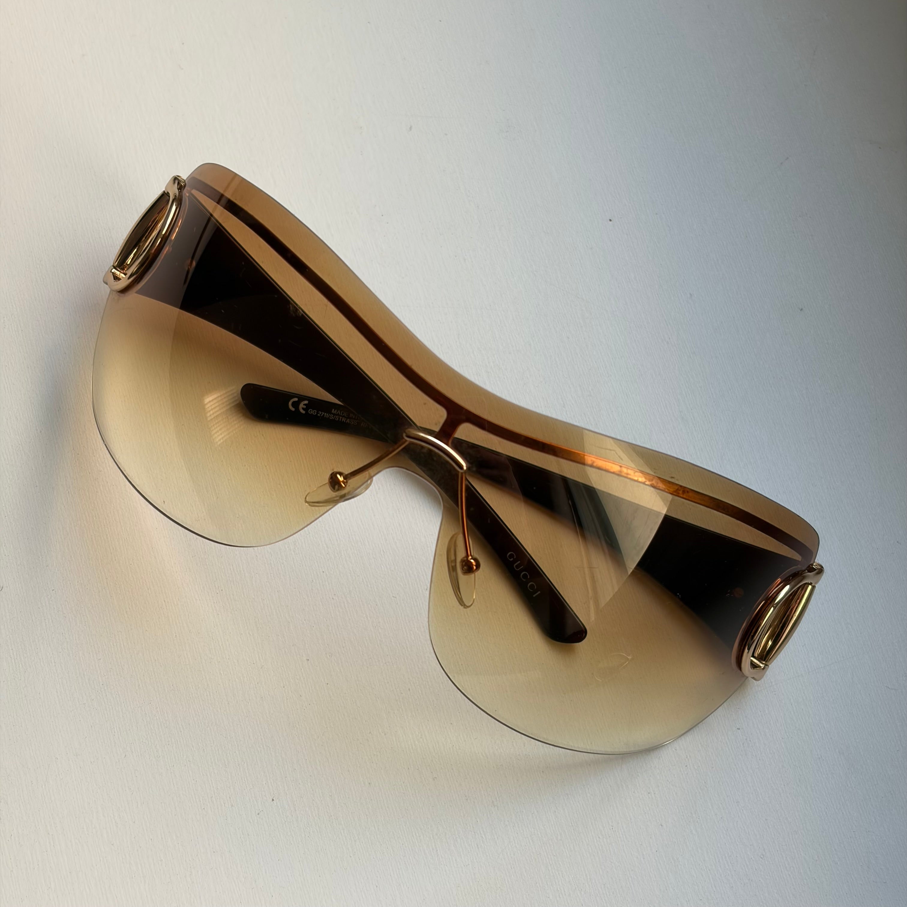 Gucci 2711 Horsebit Strass Sunglasses