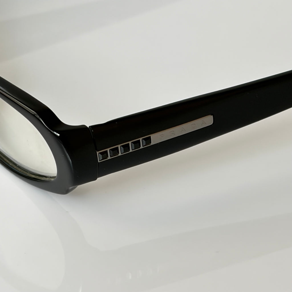 Prada VPR 04G Black Glasses