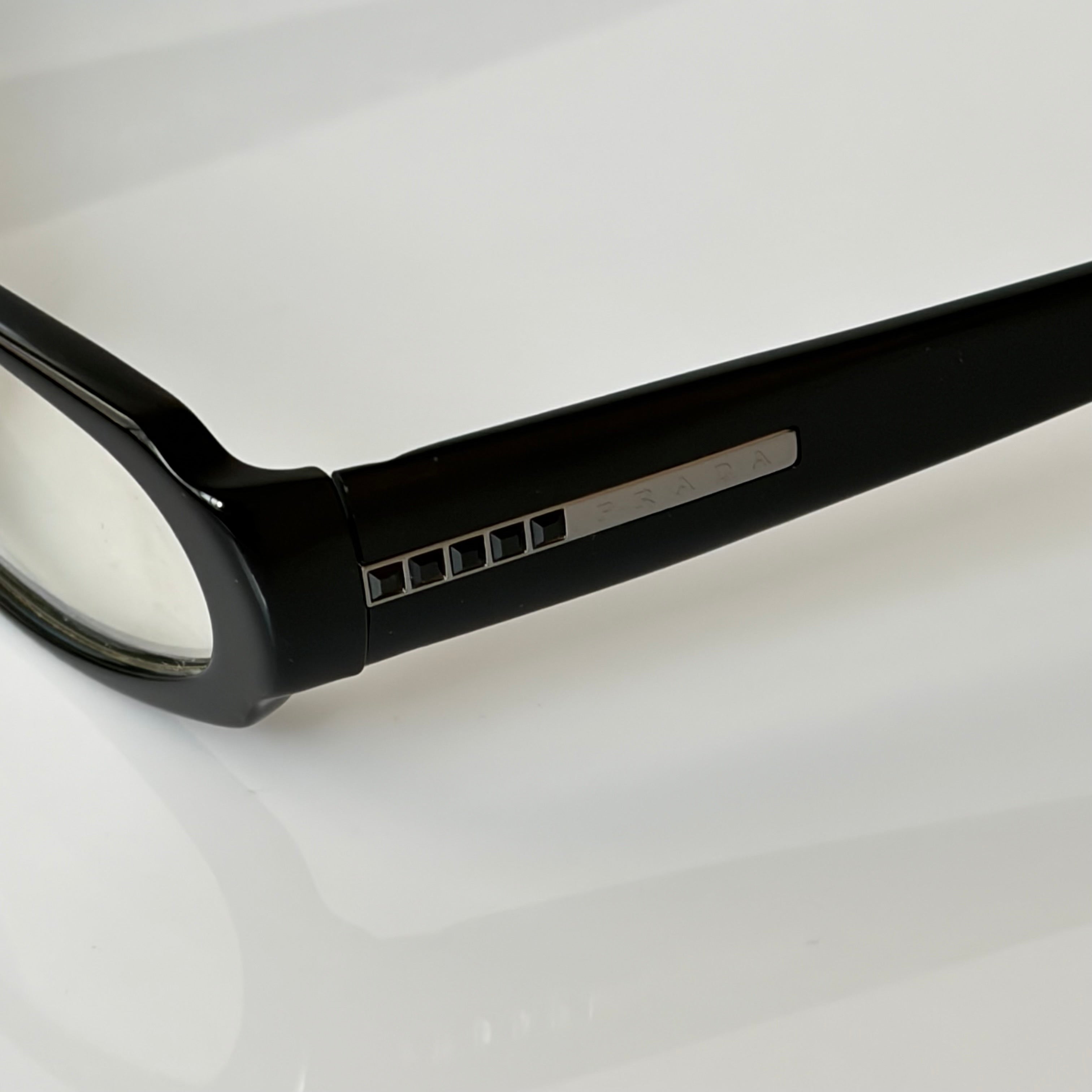 Prada VPR 04G Black Glasses