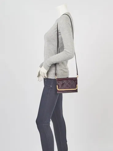 Louis Vuitton Amarante Monogram Vernis Rossmore PM Bag