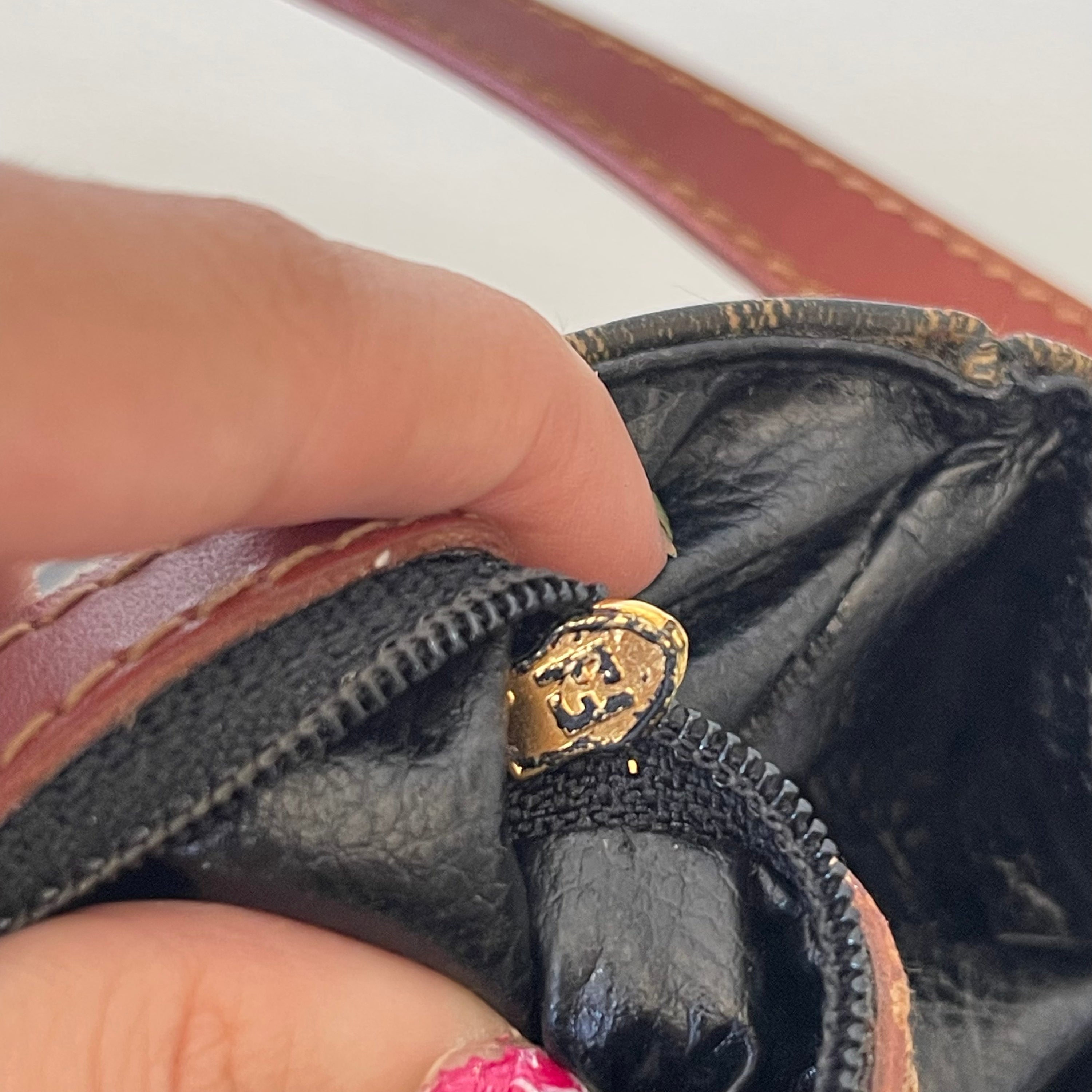 Fendi Monogram Vintage Messenger Bag