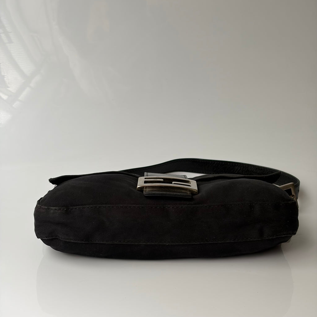 Fendi Baguette Black Cloth