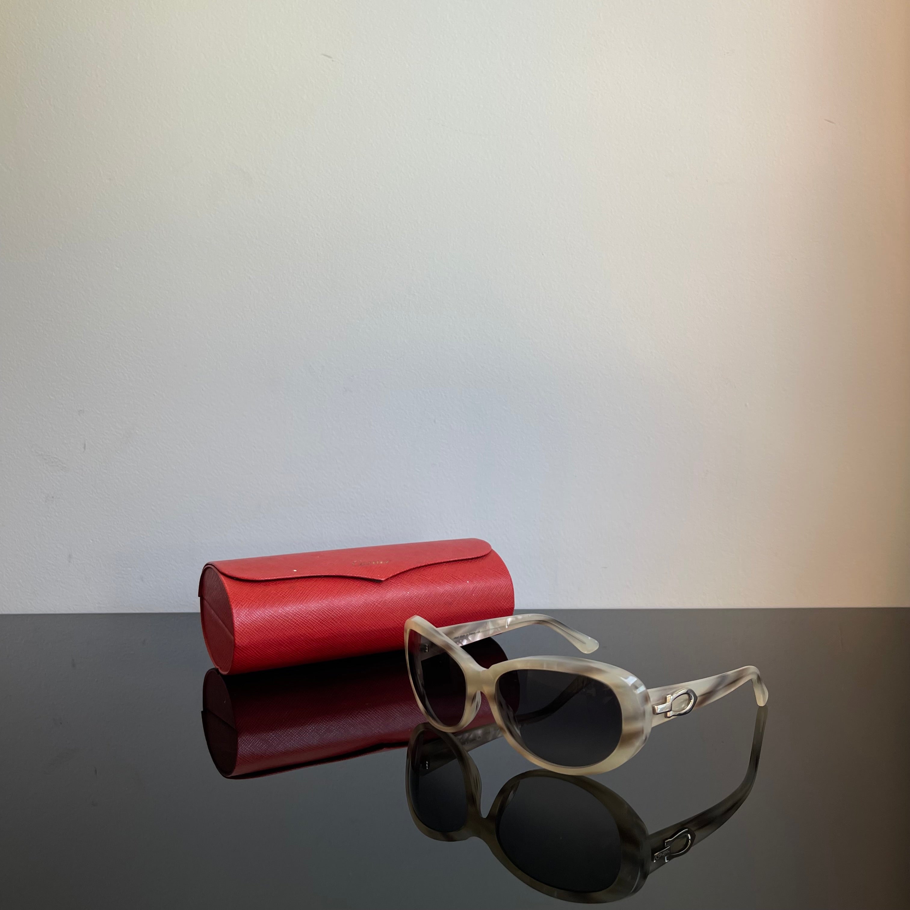 Cartier Pearly White Sunglasses