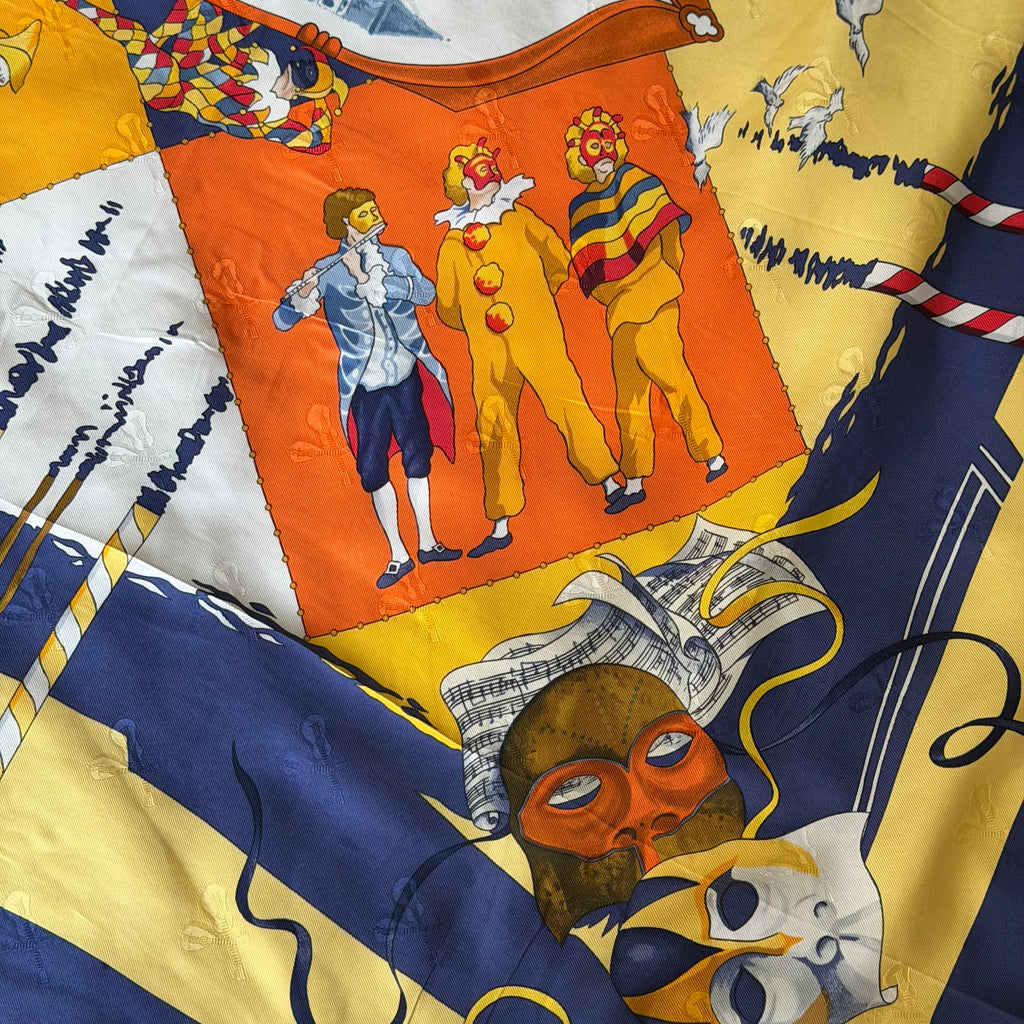 Hermès “Le Carnaval de Venise” Scarf
