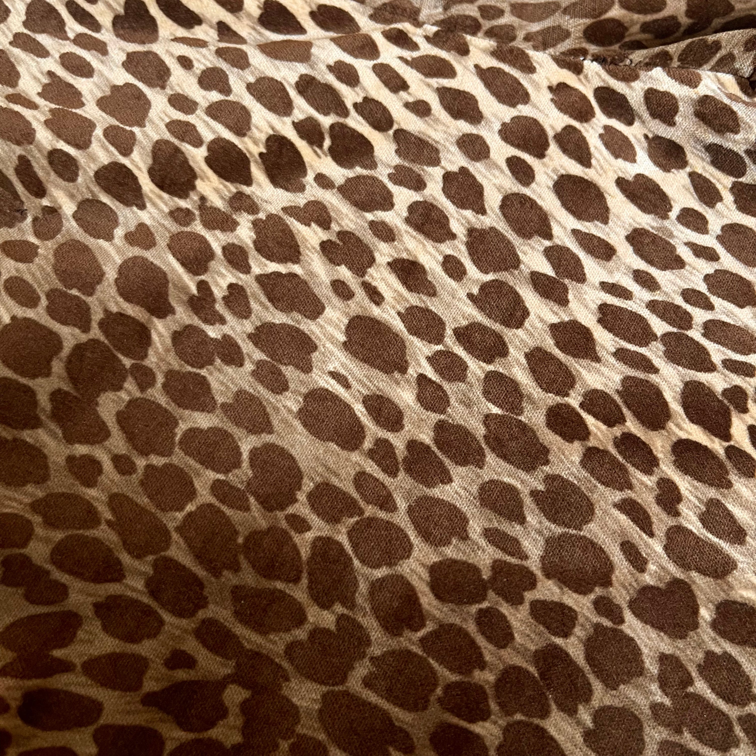 Dolce & Gabbana Animal Print Pants