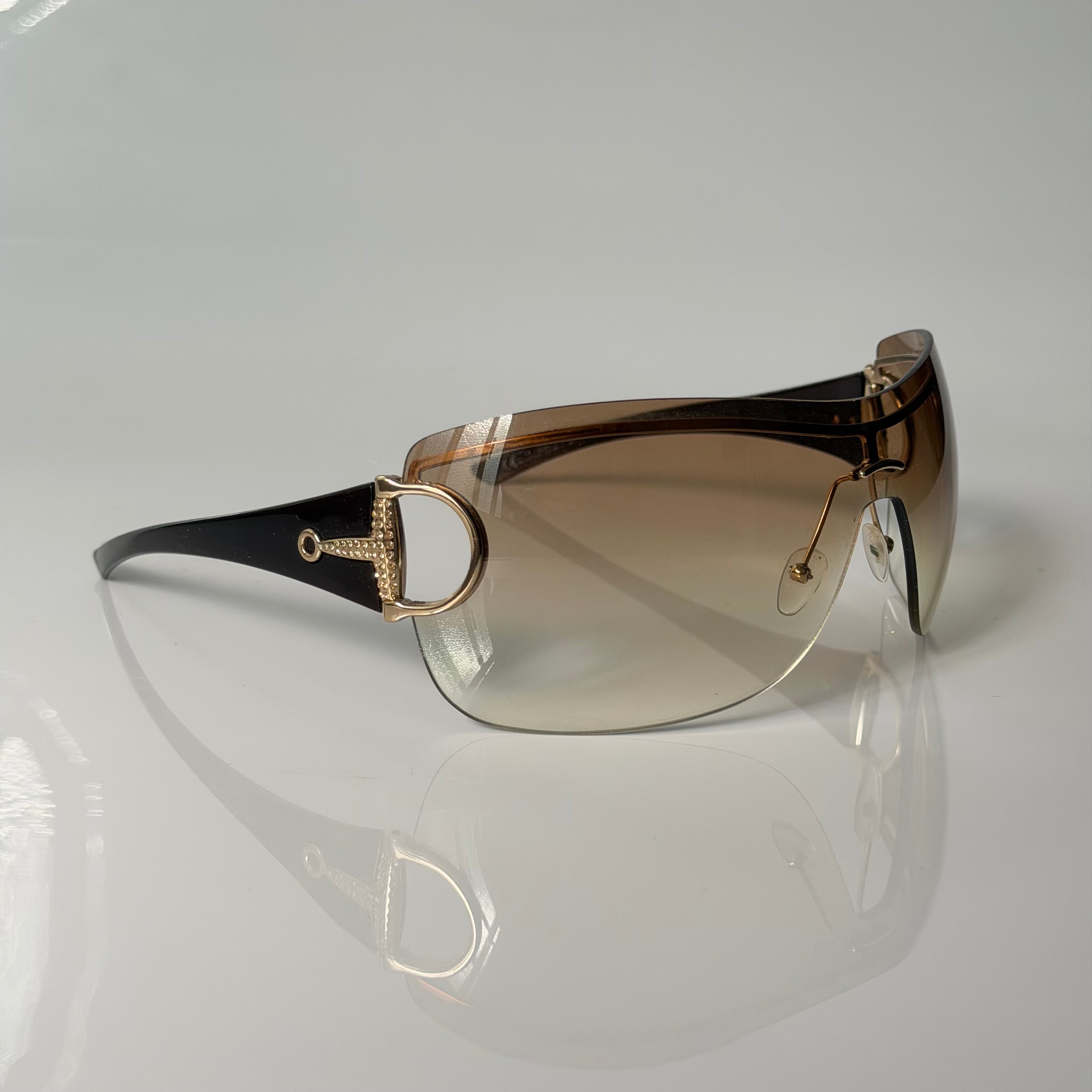 Gucci 2722 Horsebit Strass Sunglasses