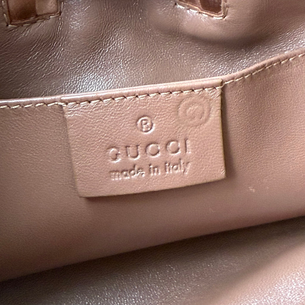 Gucci by Tom Ford Rose Satin Shoulder Bag