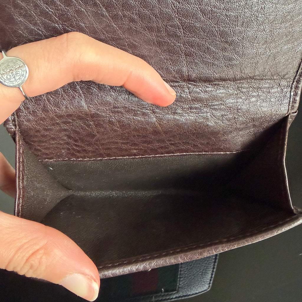 Gucci Web Horsebit Wallet