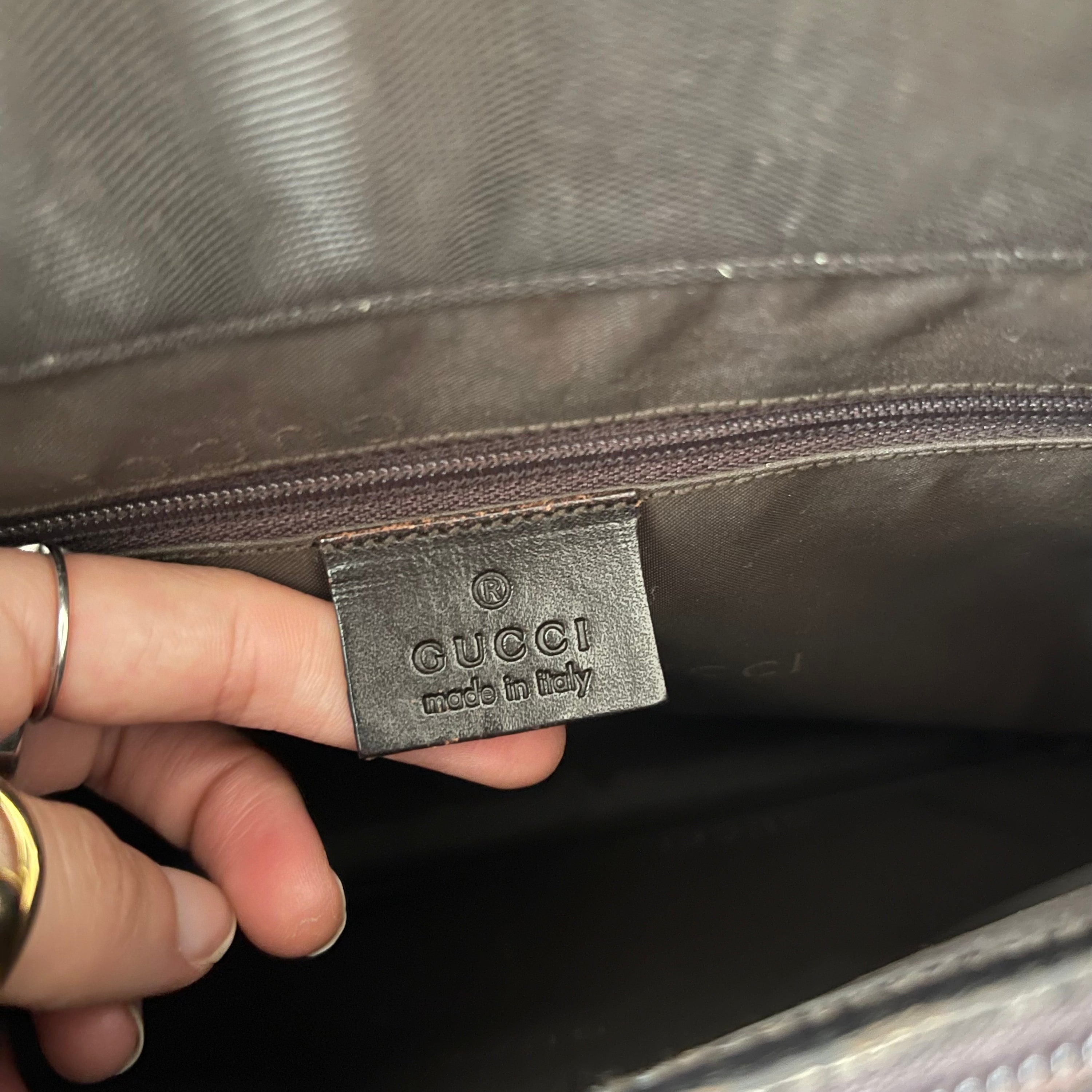 Gucci by Tom Ford Bamboo Top Handle Bag