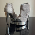 Chanel Suede Ankle Boots
