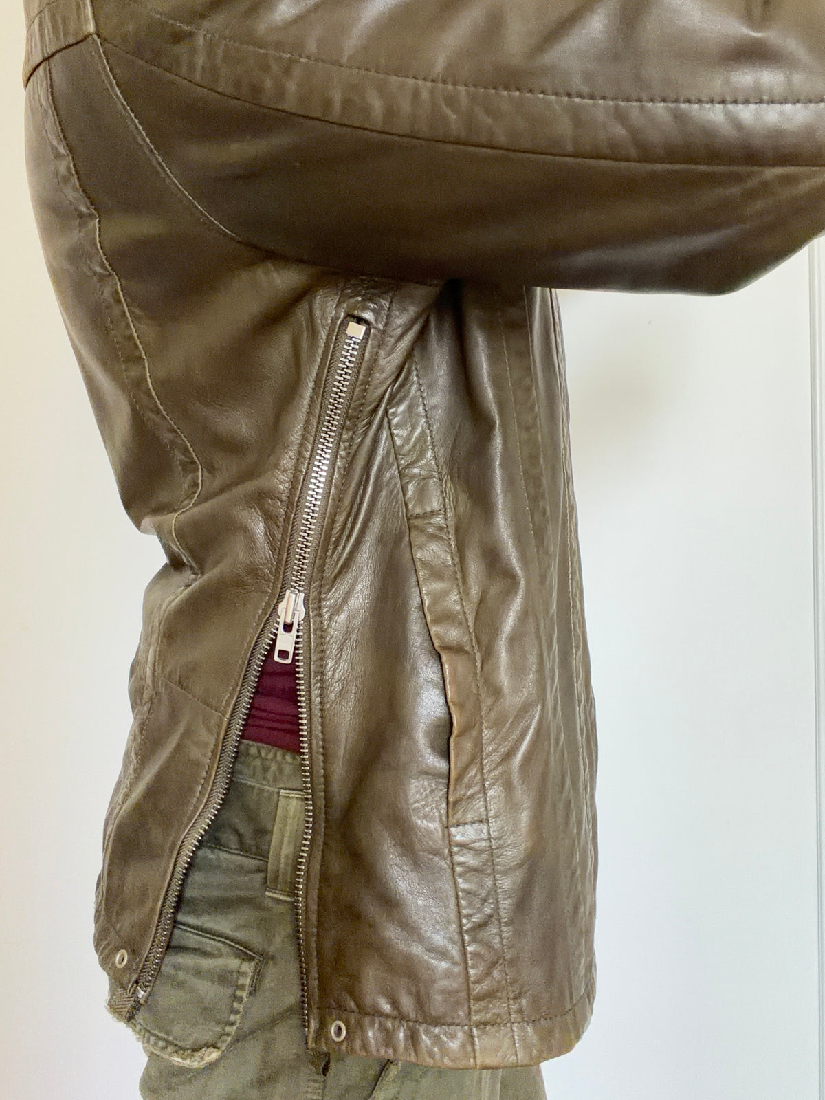 Diesel KAOS Leather Jacket