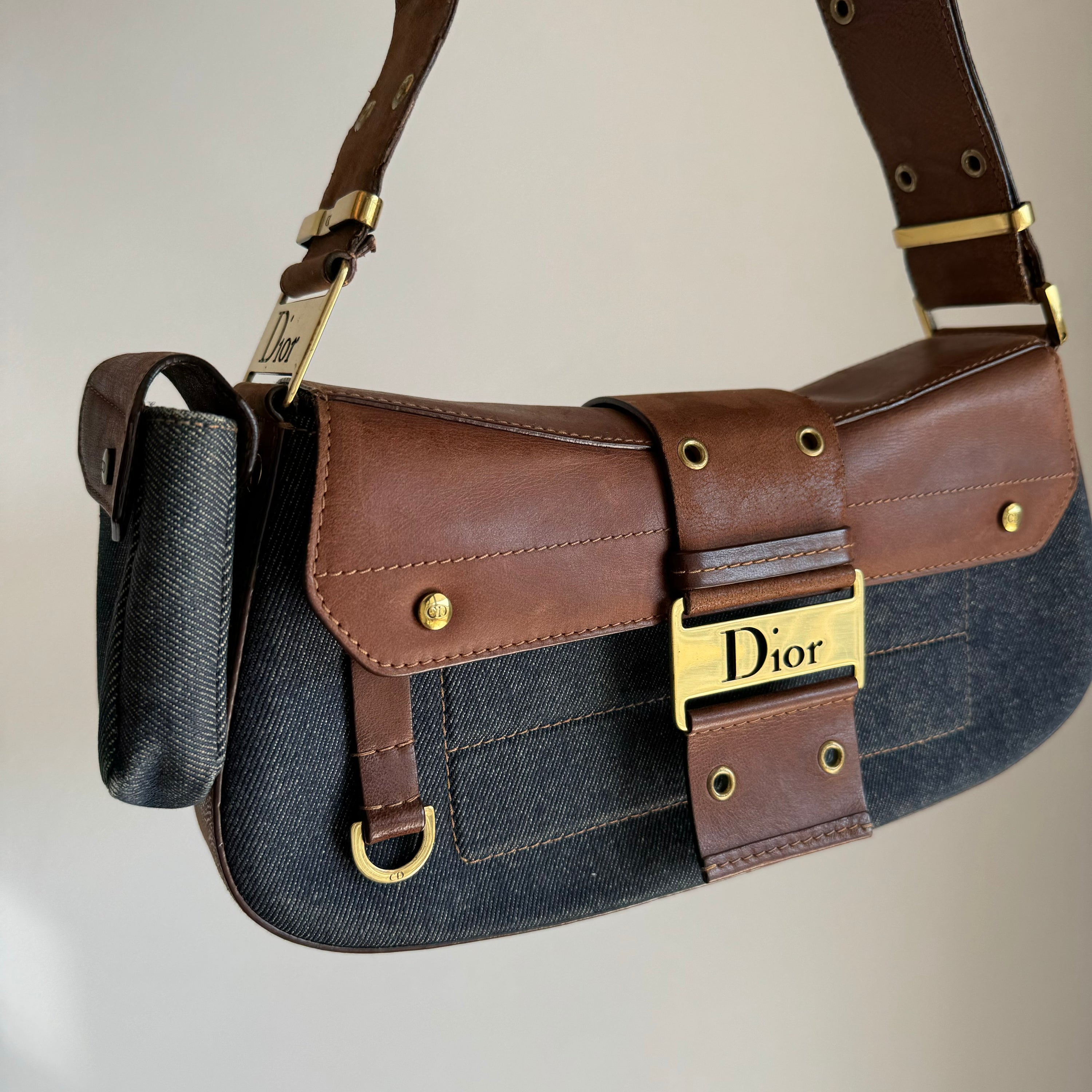 Dior Columbus Denim Bag