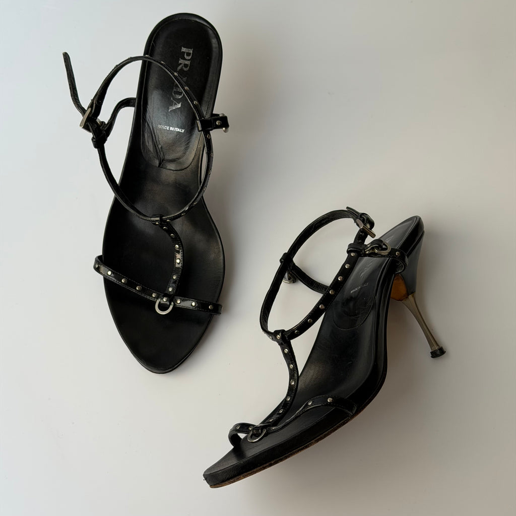 Prada Studs Heels