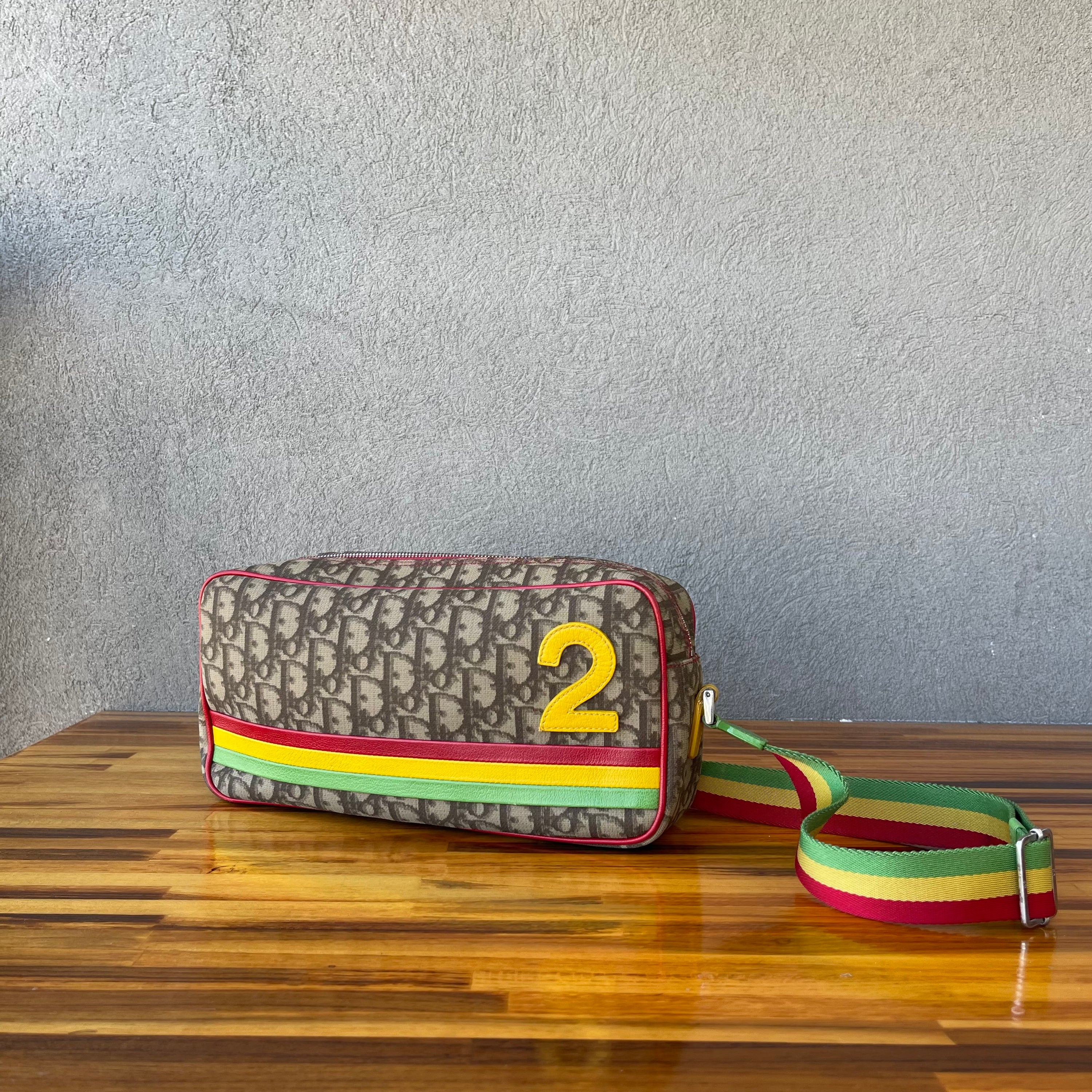 Christian Dior 2004 Rasta Crossbody