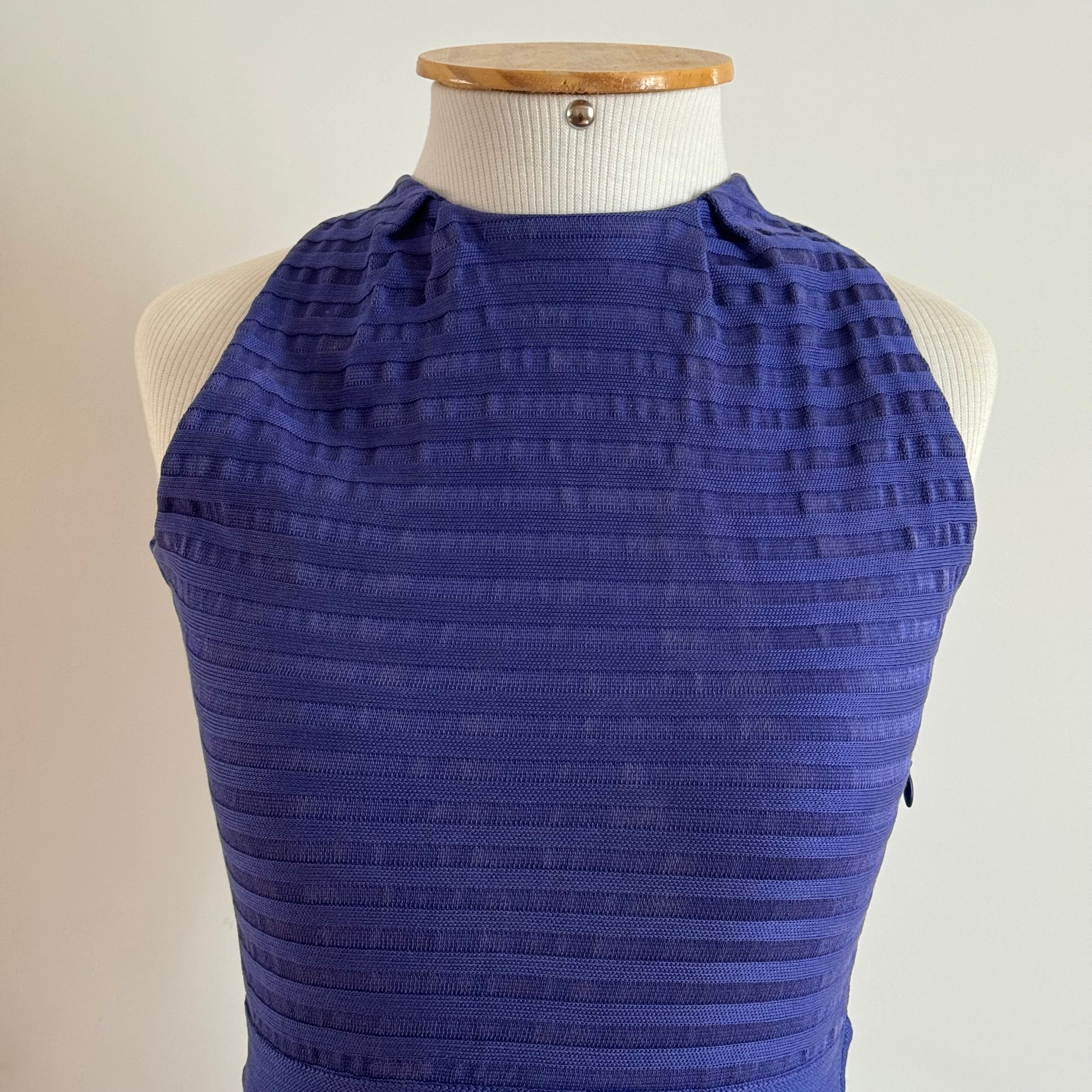 Christian Dior Purple Dress