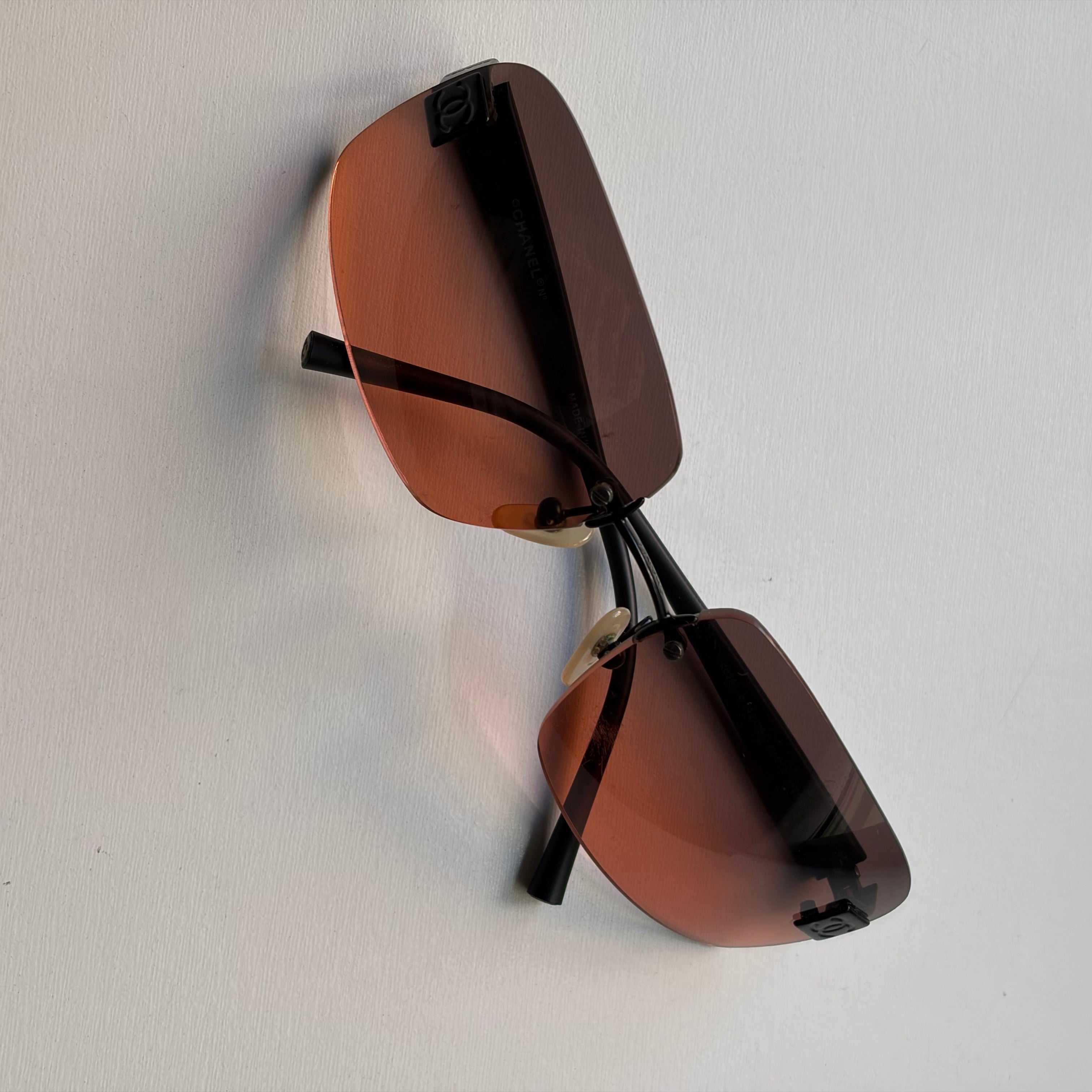 Chanel 2000s Gradient Sunglassss