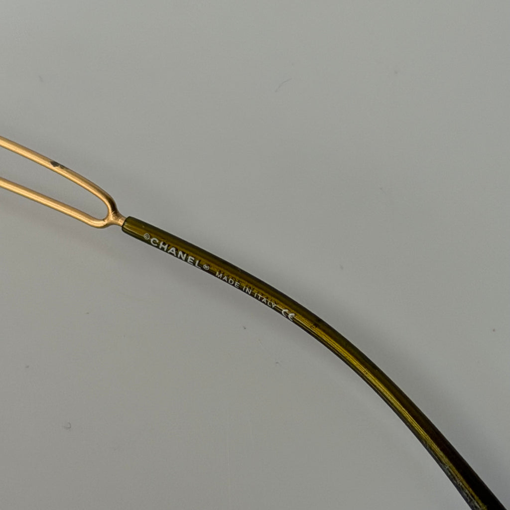 Chanel 2000s Logo Sunglasses