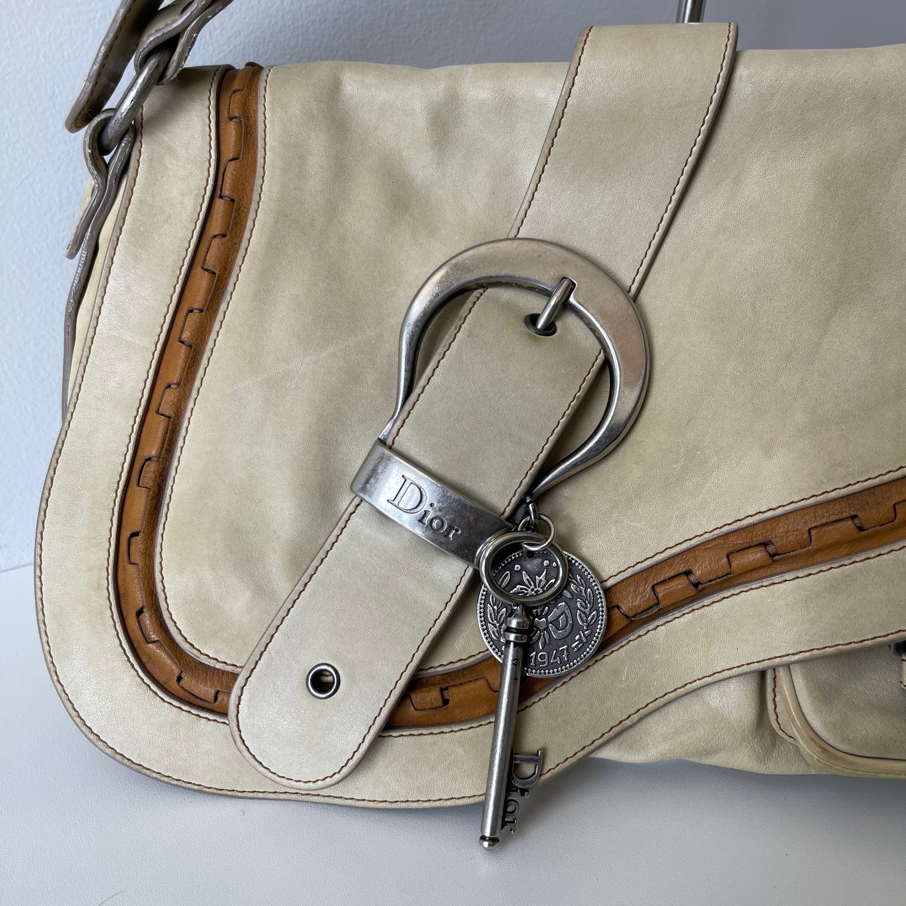 Christian Dior Saddle Gaucho Bag