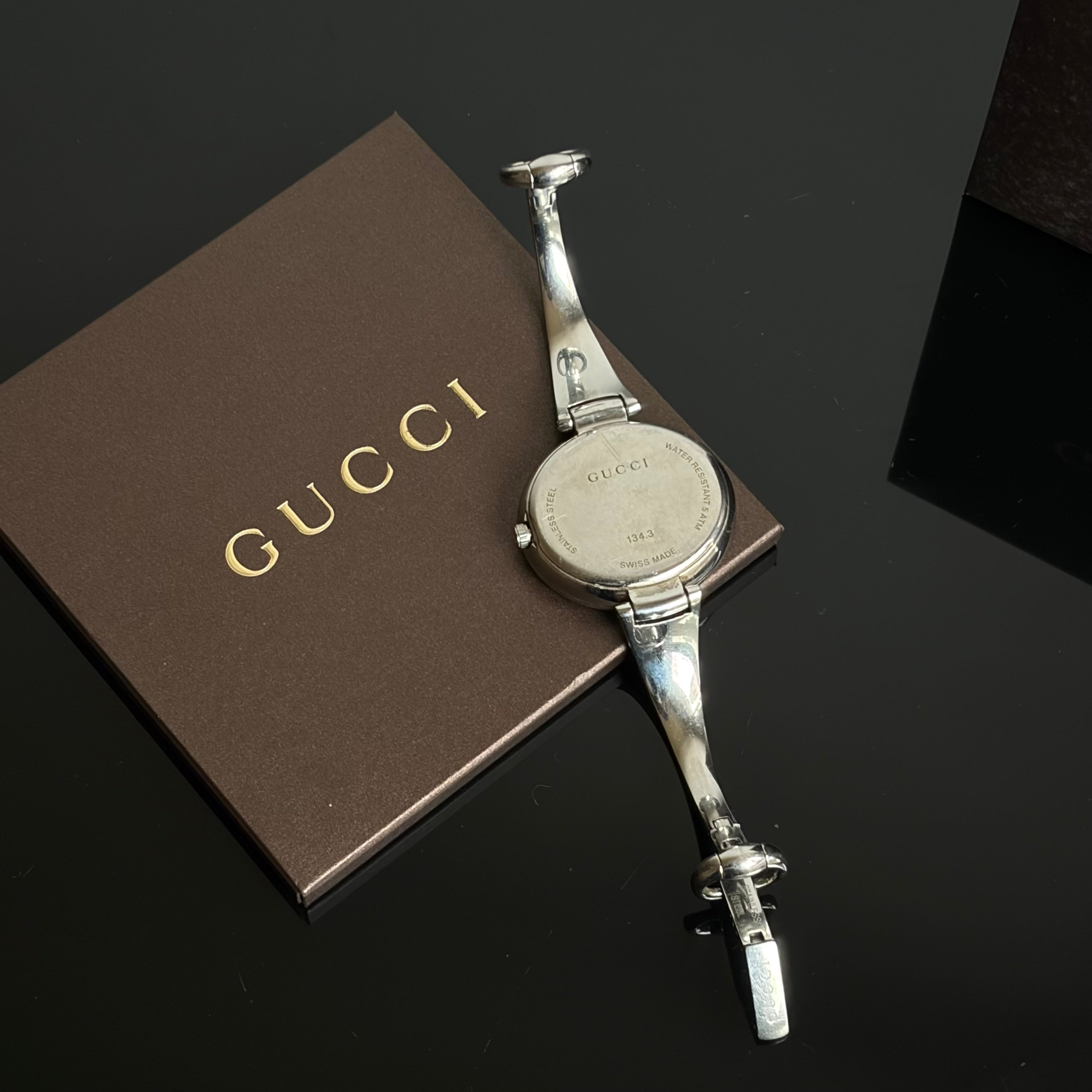 Gucci Guccissima Bangle Watch