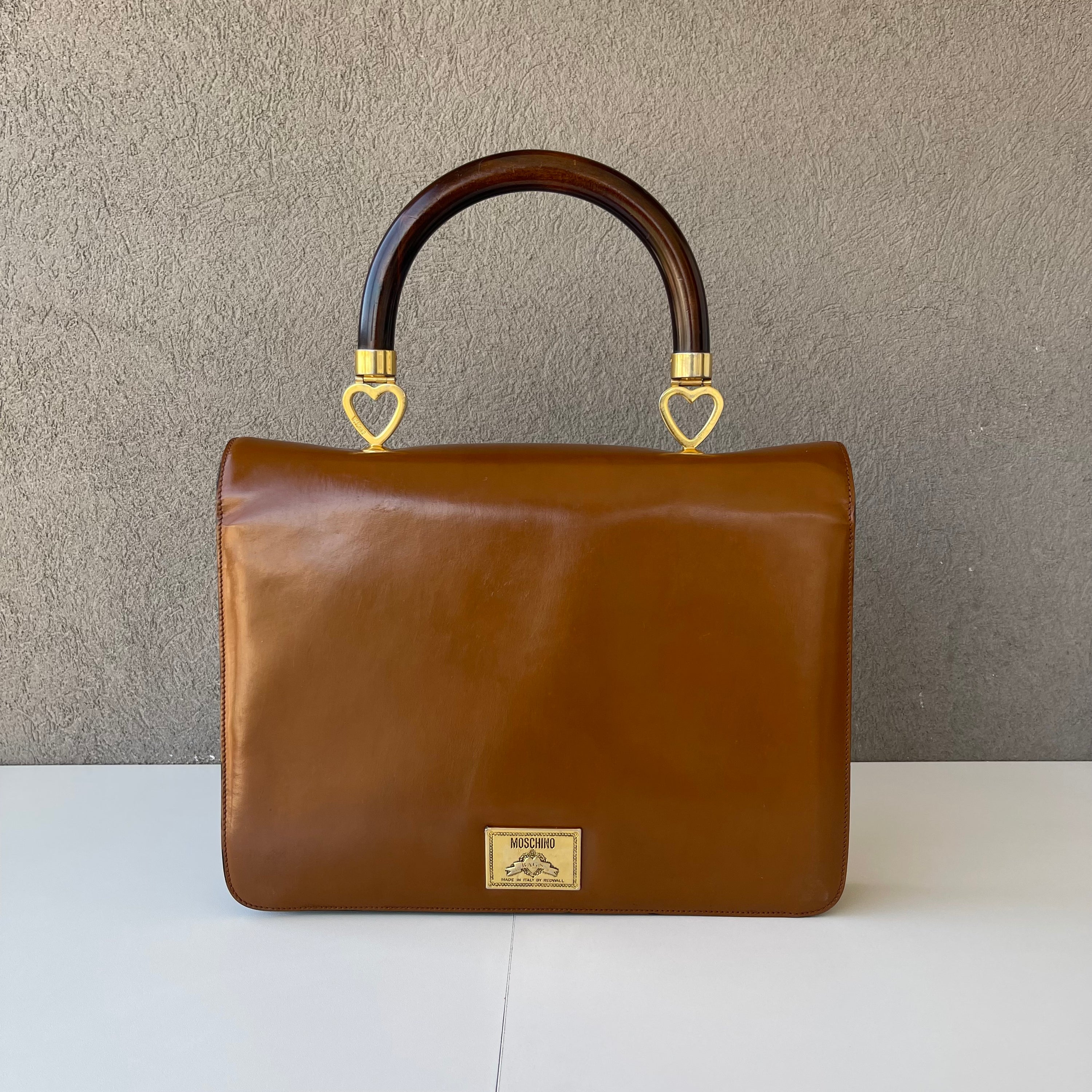 Moschino 90s Peace Handbag