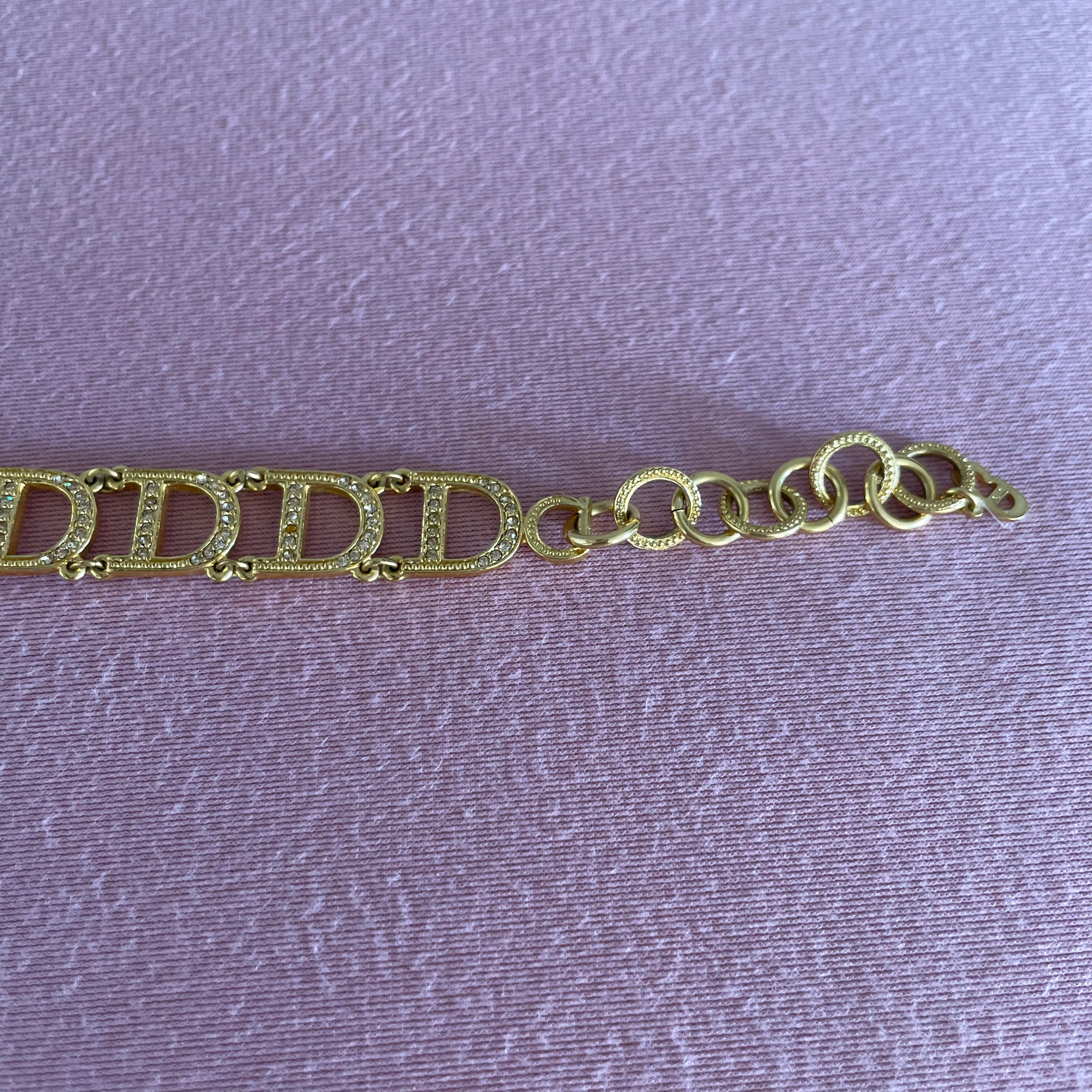 Christian Dior Galliano D Necklace