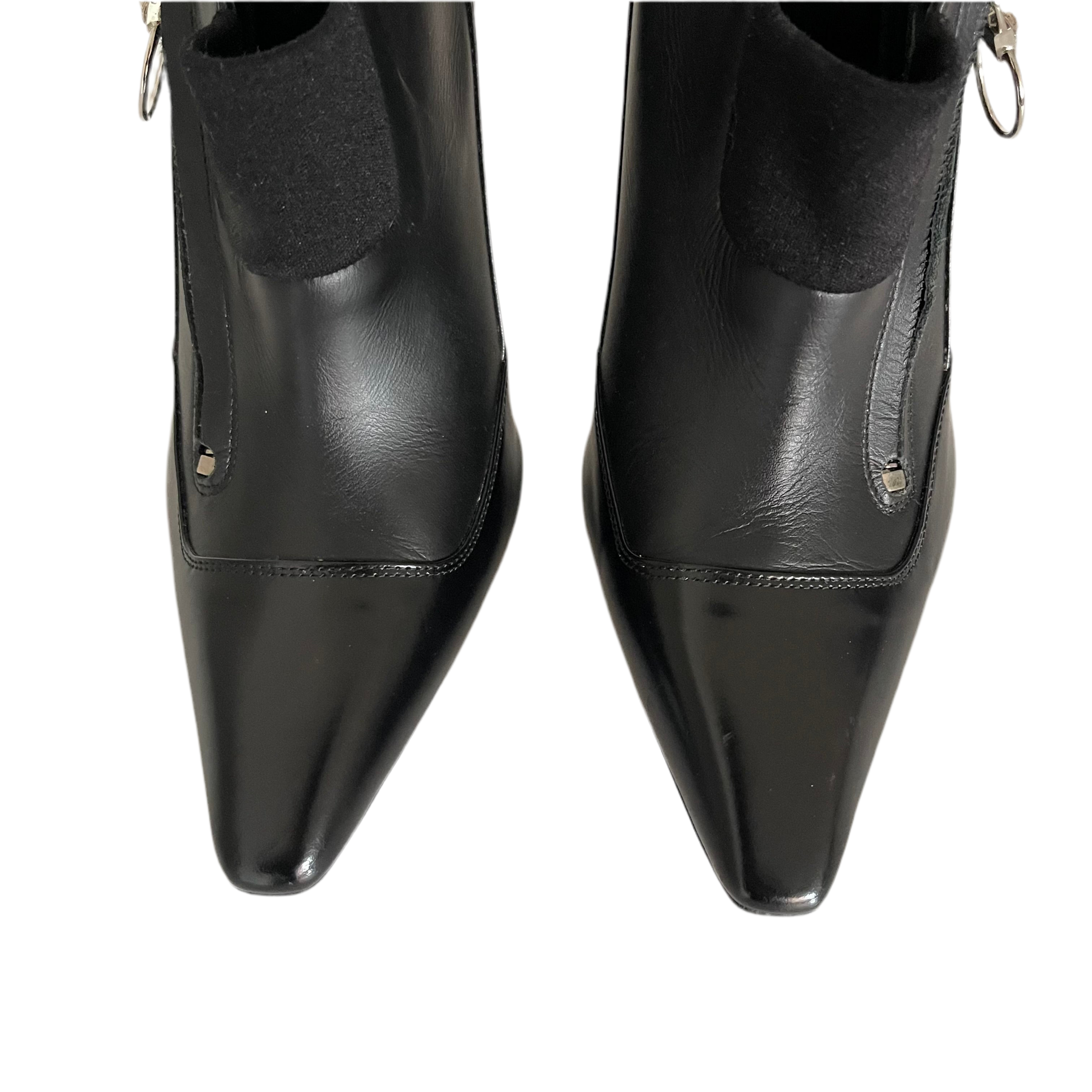 Versace Leather 2016 Runway Heels