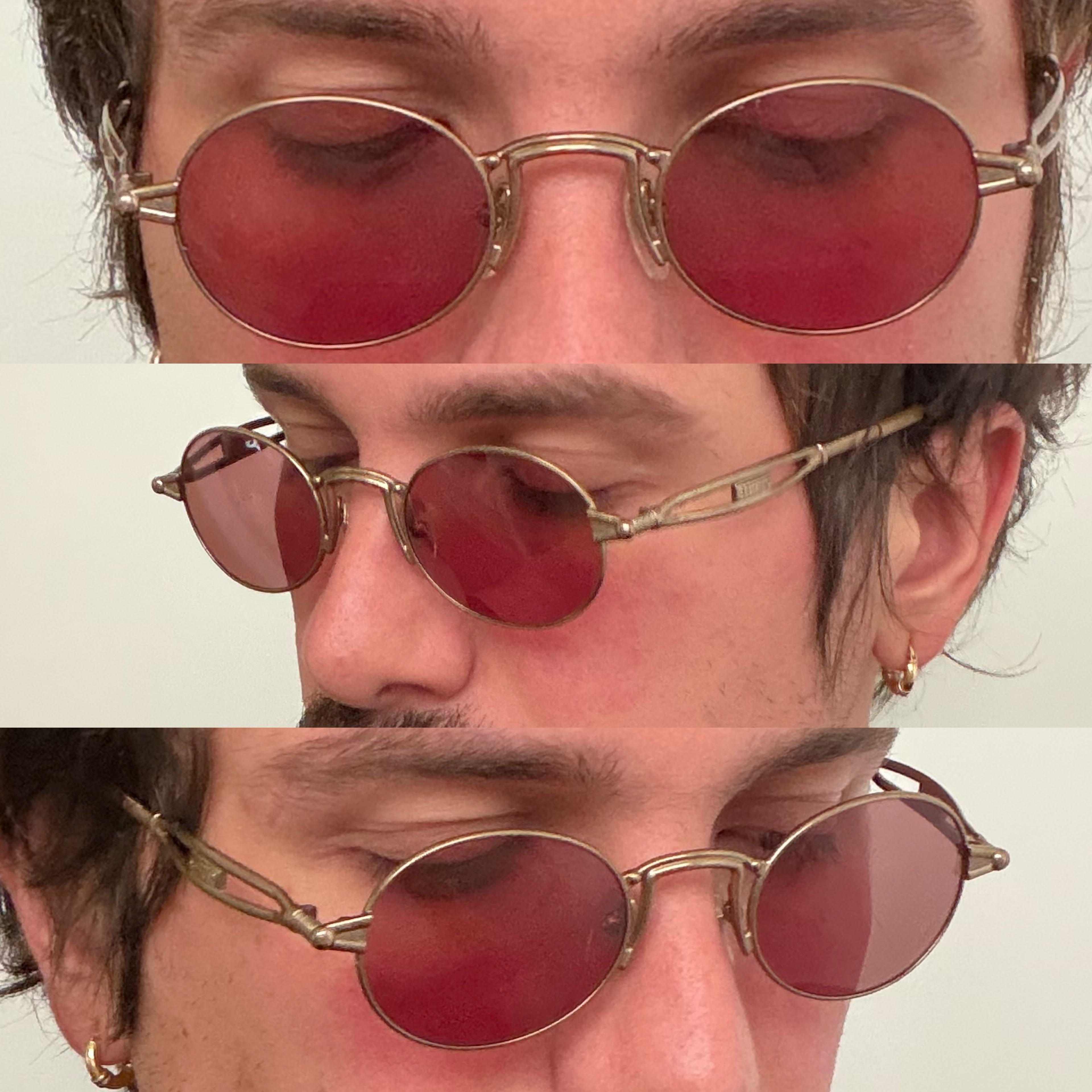Jean Paul Gaultier 5G-7108 Red sunglasses