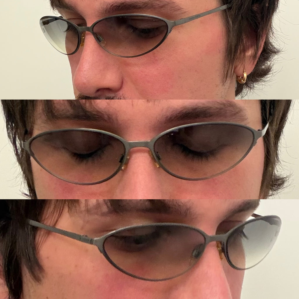 Giorgio Armani 90s Silver Sunglasses